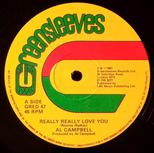 Al Campbell – Really Really Love You 