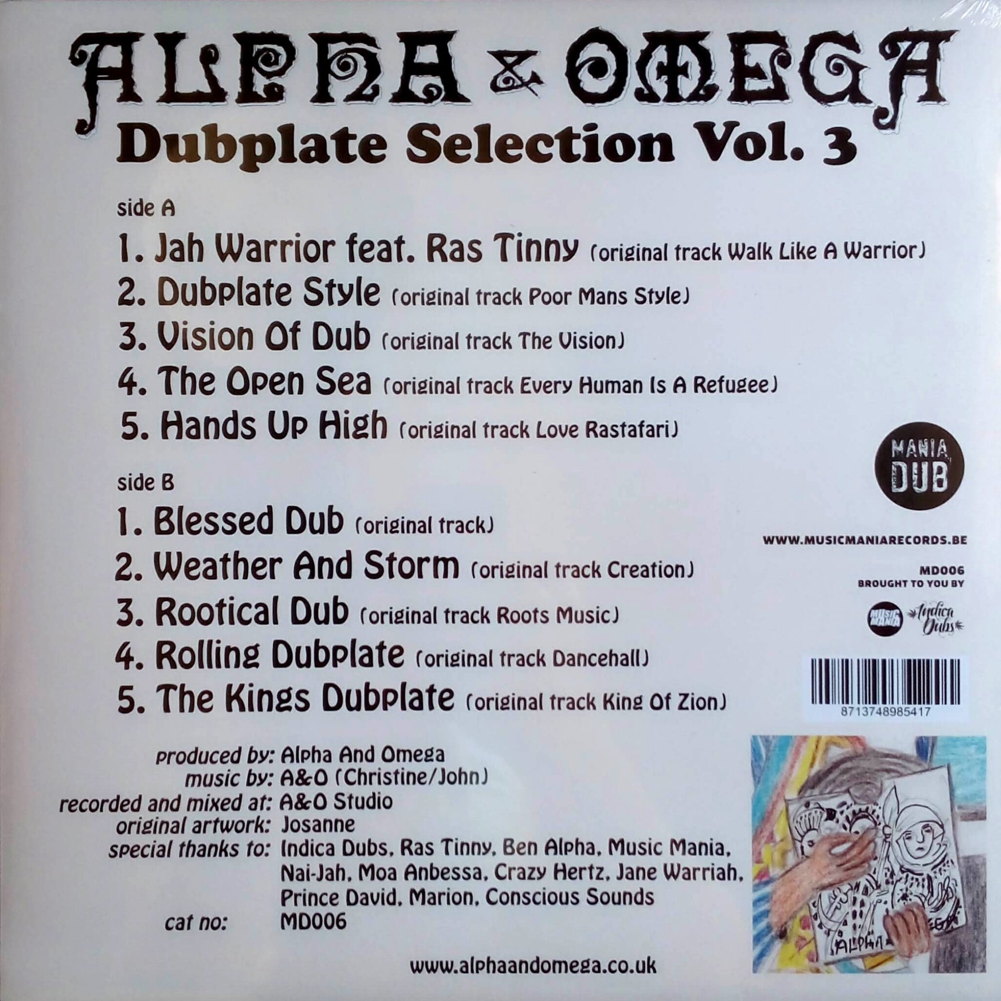 Alpha And Omega - Dubplate Selection Vol. 3 b