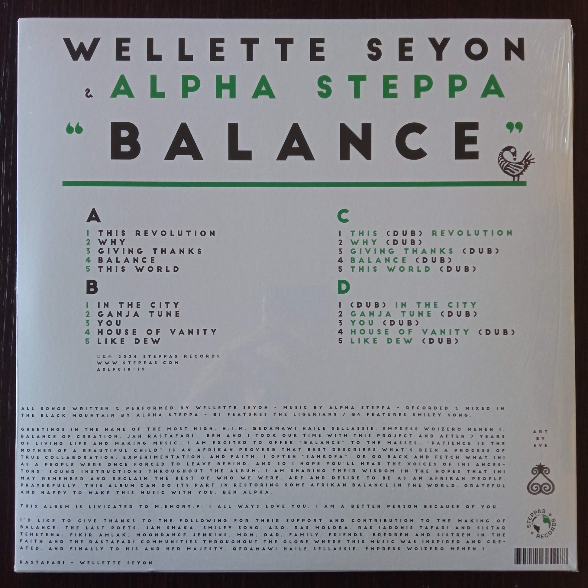 Alpha Steppa + Wellette Seyon – Balance b