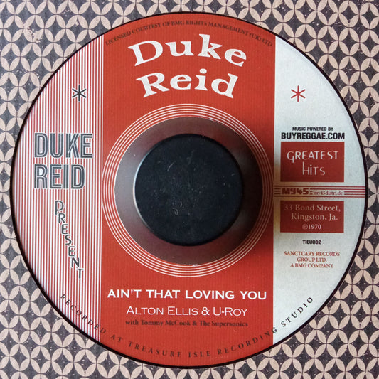 Alton Ellis U-Roy Tommy McCook Ain't That Loving You 