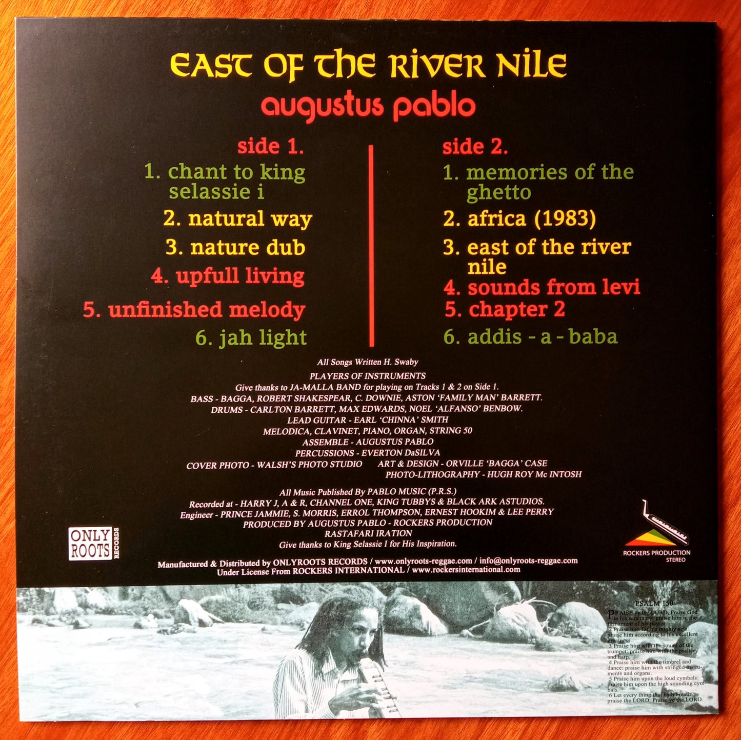 Augustus Pablo – East Of The River Nile b