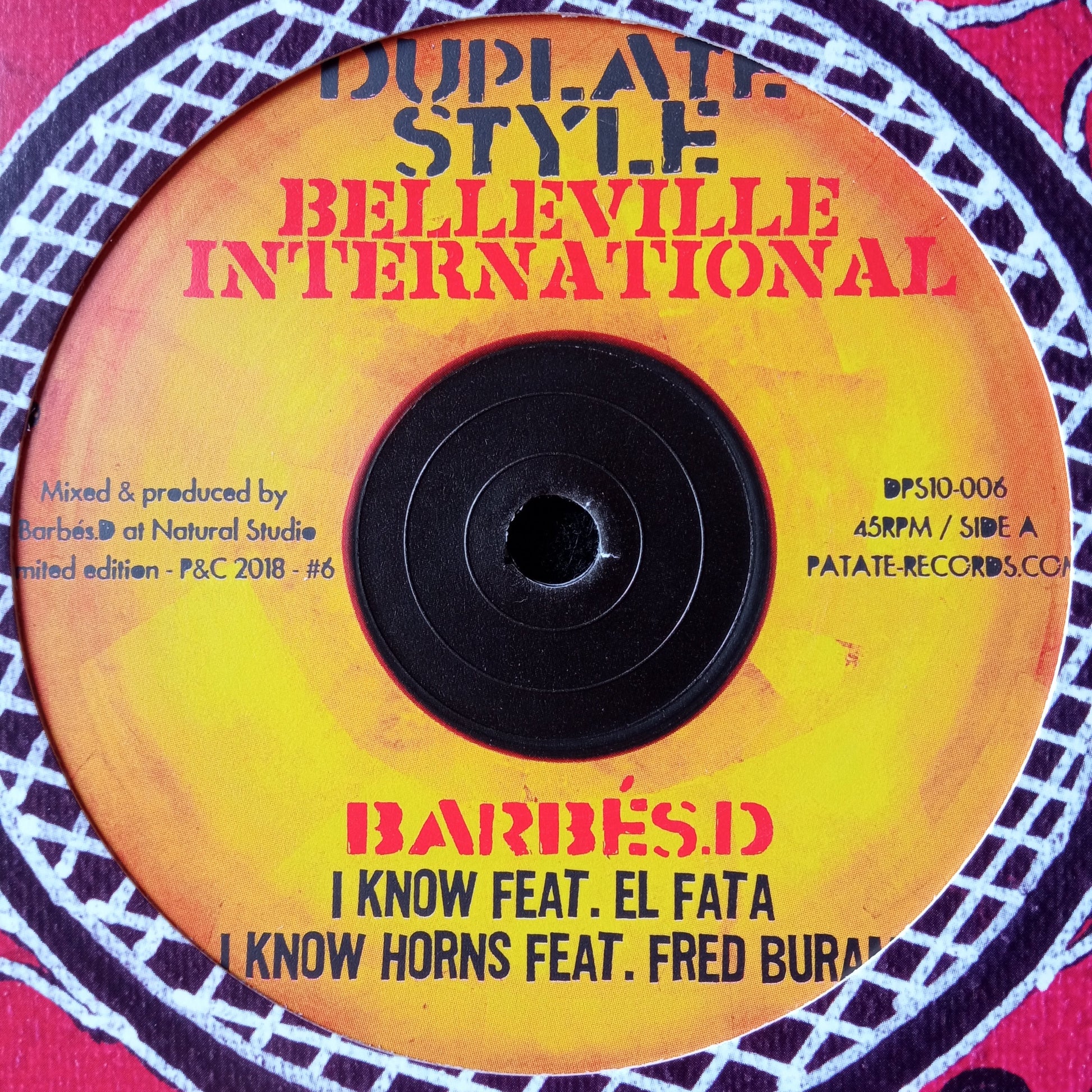 Barbés.D – I Know / Walker Ina Di Town 