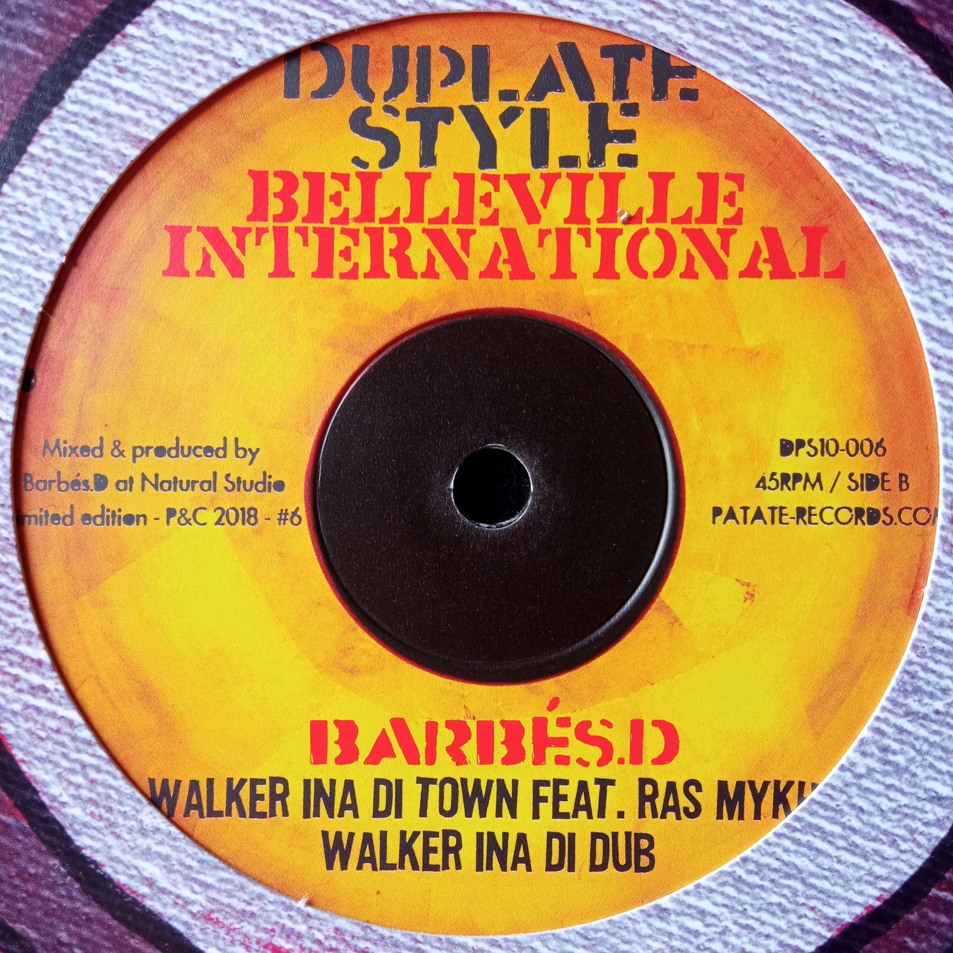 Barbés.D – I Know / Walker Ina Di Town b