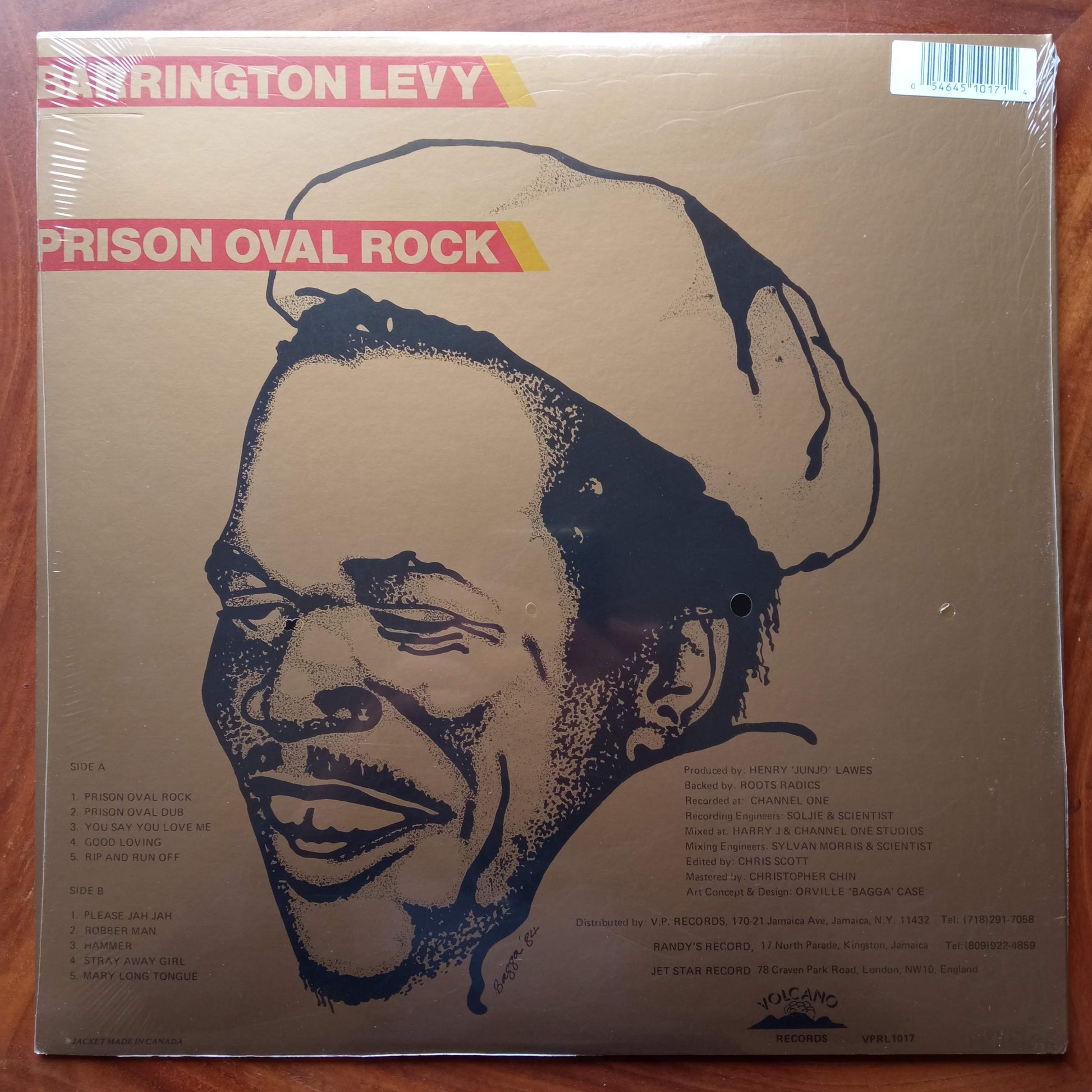 Barrington Levy – Prison Oval Rock b