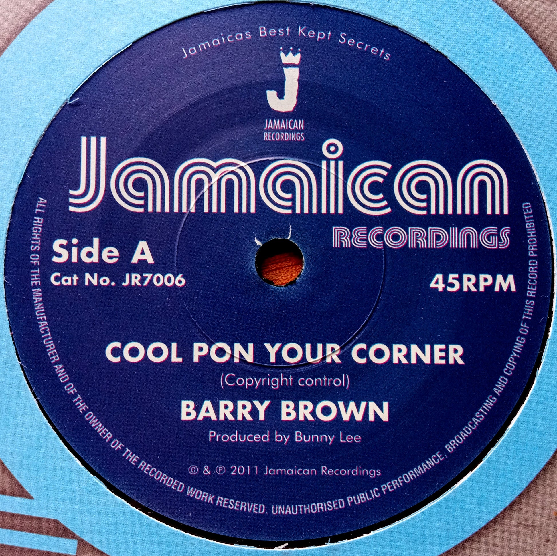 Barry Brown – Cool Pon Your Corner 