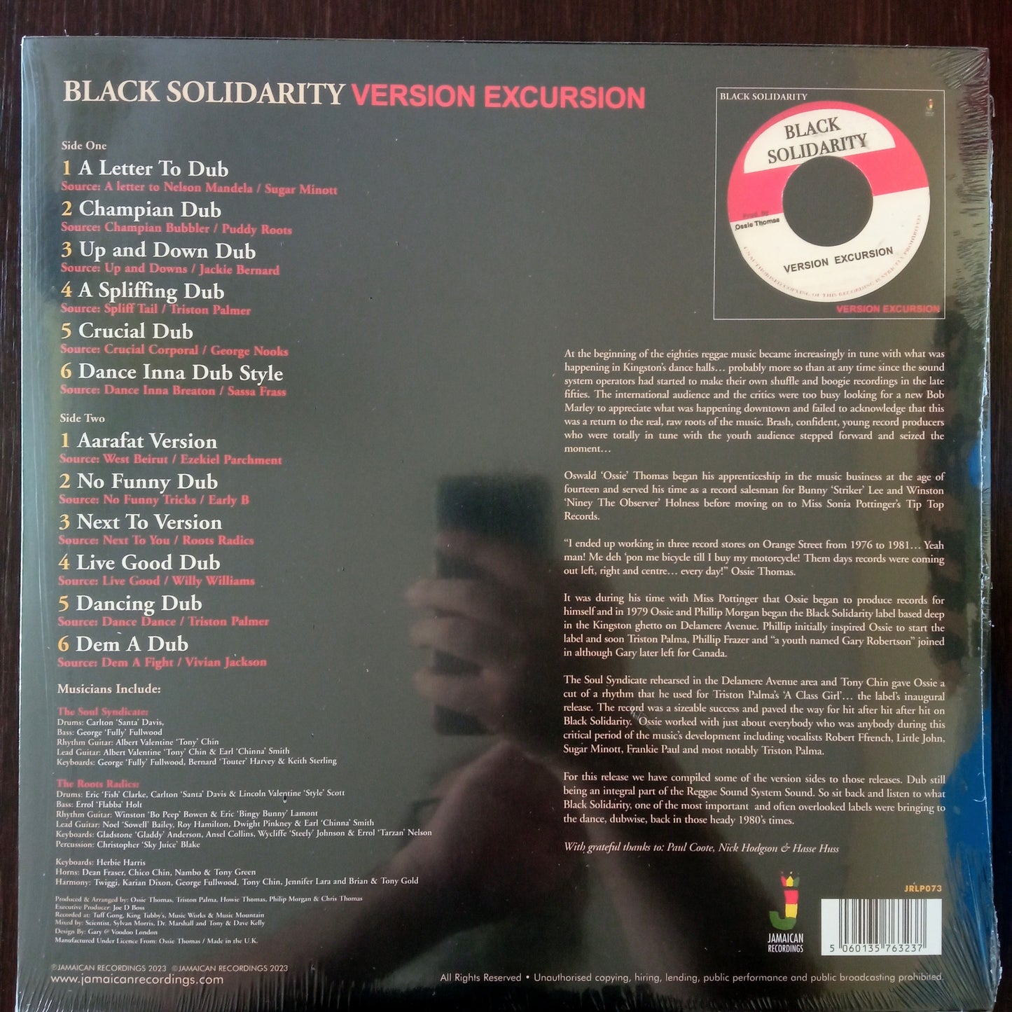 Black Solidarity Version Excursion b