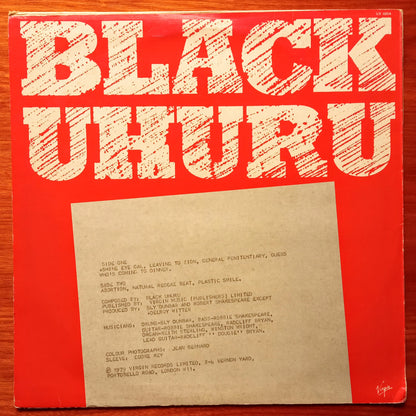Black Uhuru – Black Uhuru b