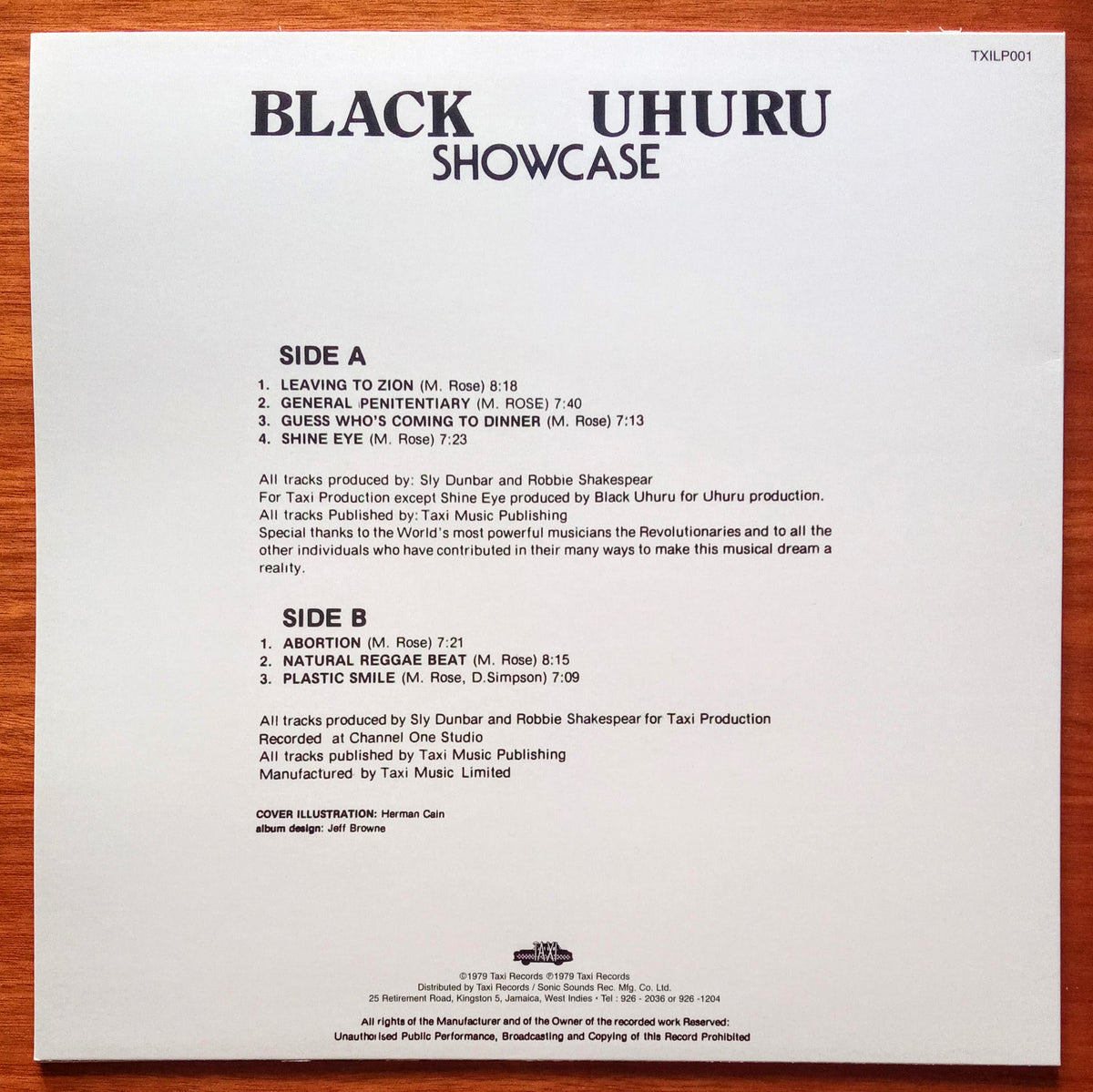 Black Uhuru – Showcase b