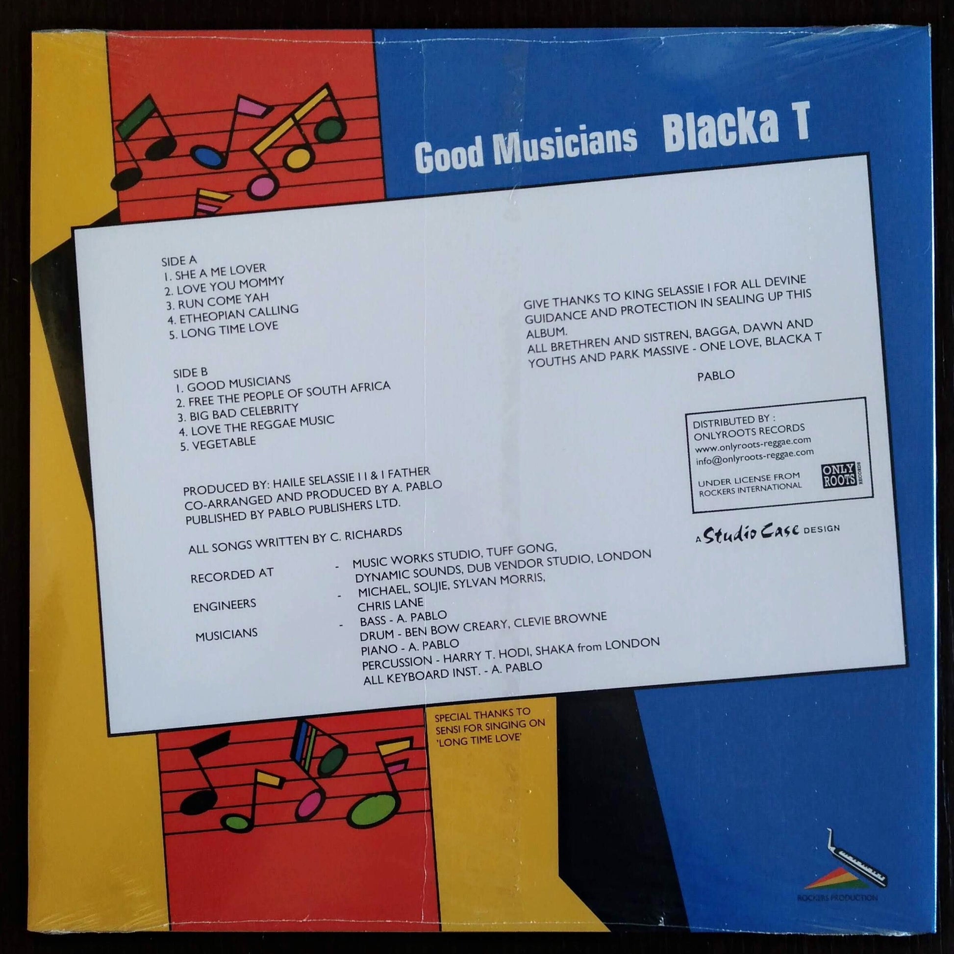 Blacka T - Good Musicians b