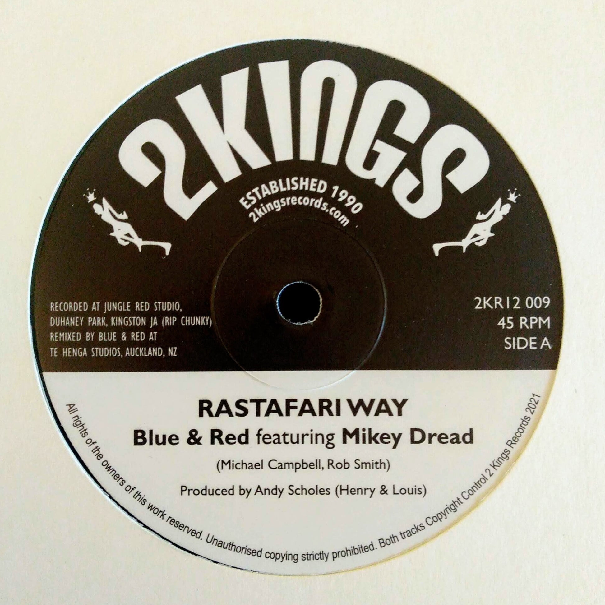 Blue & Red feat. Mikey Dread - Rastafari Way A