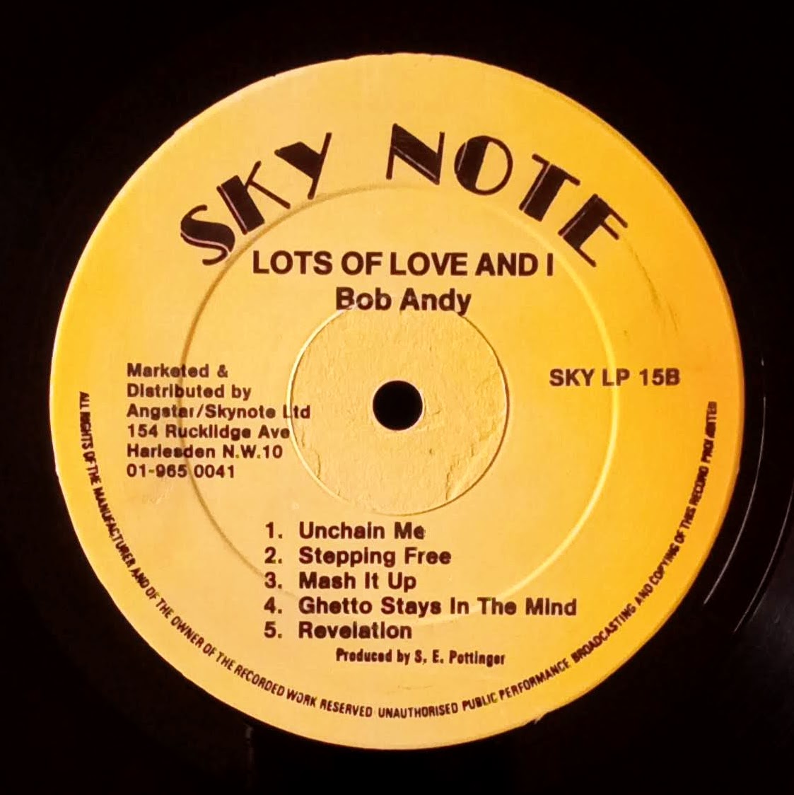 Bob Andy - Lots Of Love And I d