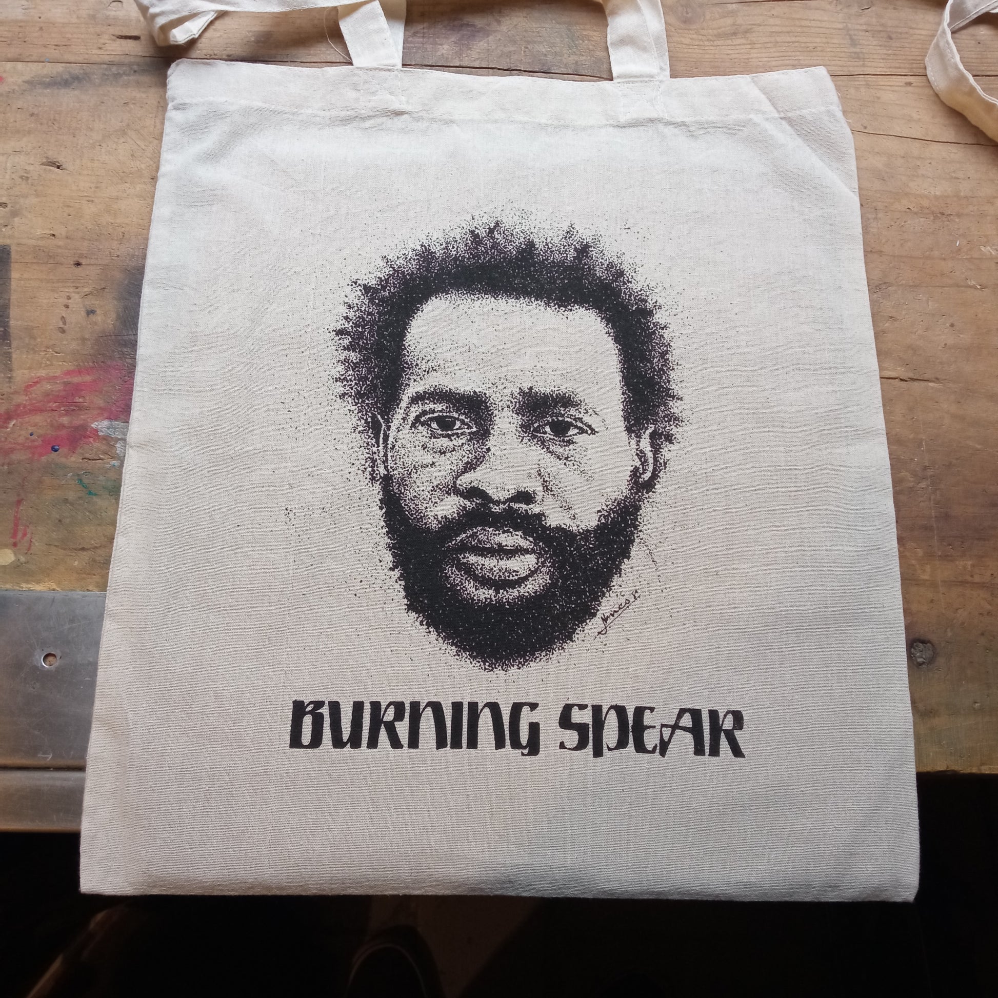 Bolsa / Tote Bag / Burning Spear 