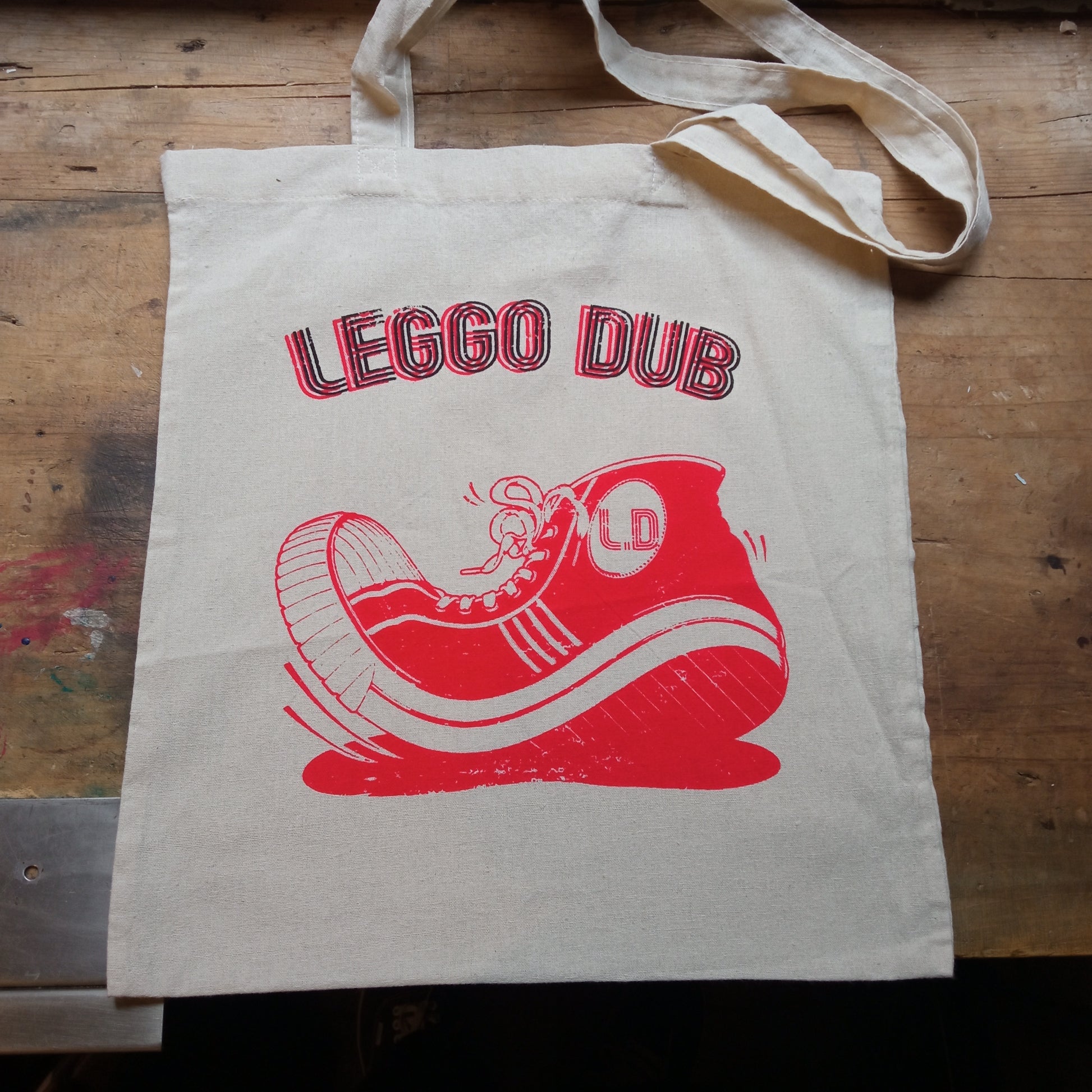 Bolsa / Tote Bag / Leggo Dub / Serigrafiada 