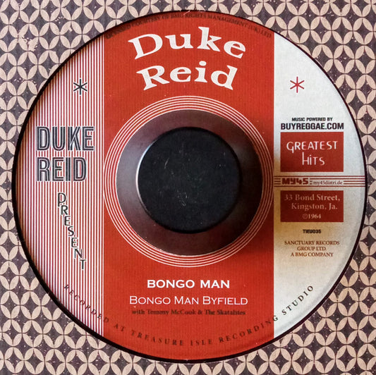 Bongo Man Byfield Tommy McCook Stranger Cole Baba Brooks Bongo Man Run Joe b