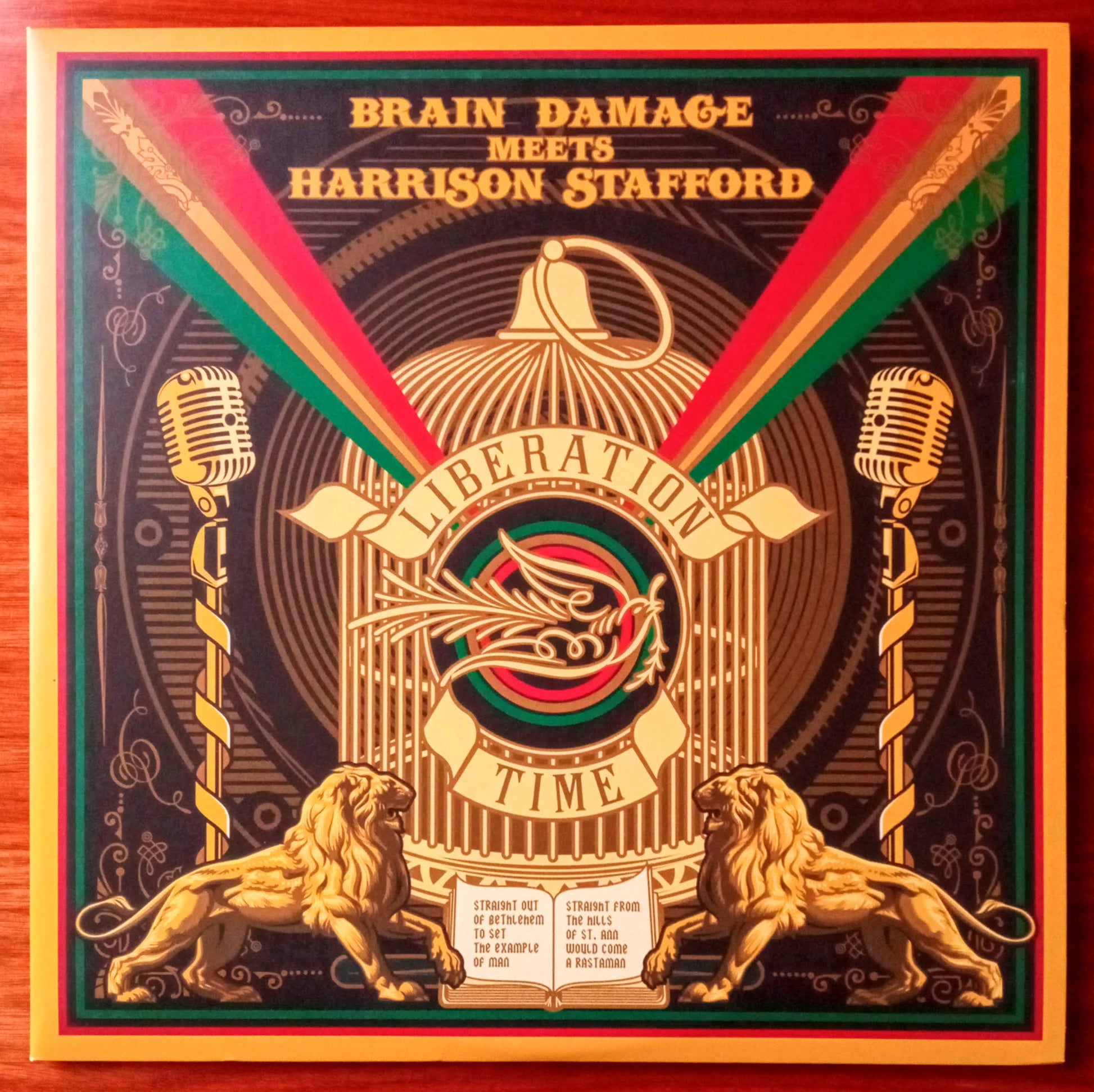 Brain Damage Meets Harrison Stafford – Liberation Time 