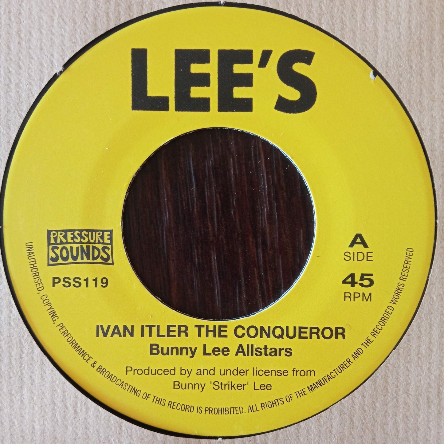 Bunny Lee All Stars - Ivan Itler The Conqueror