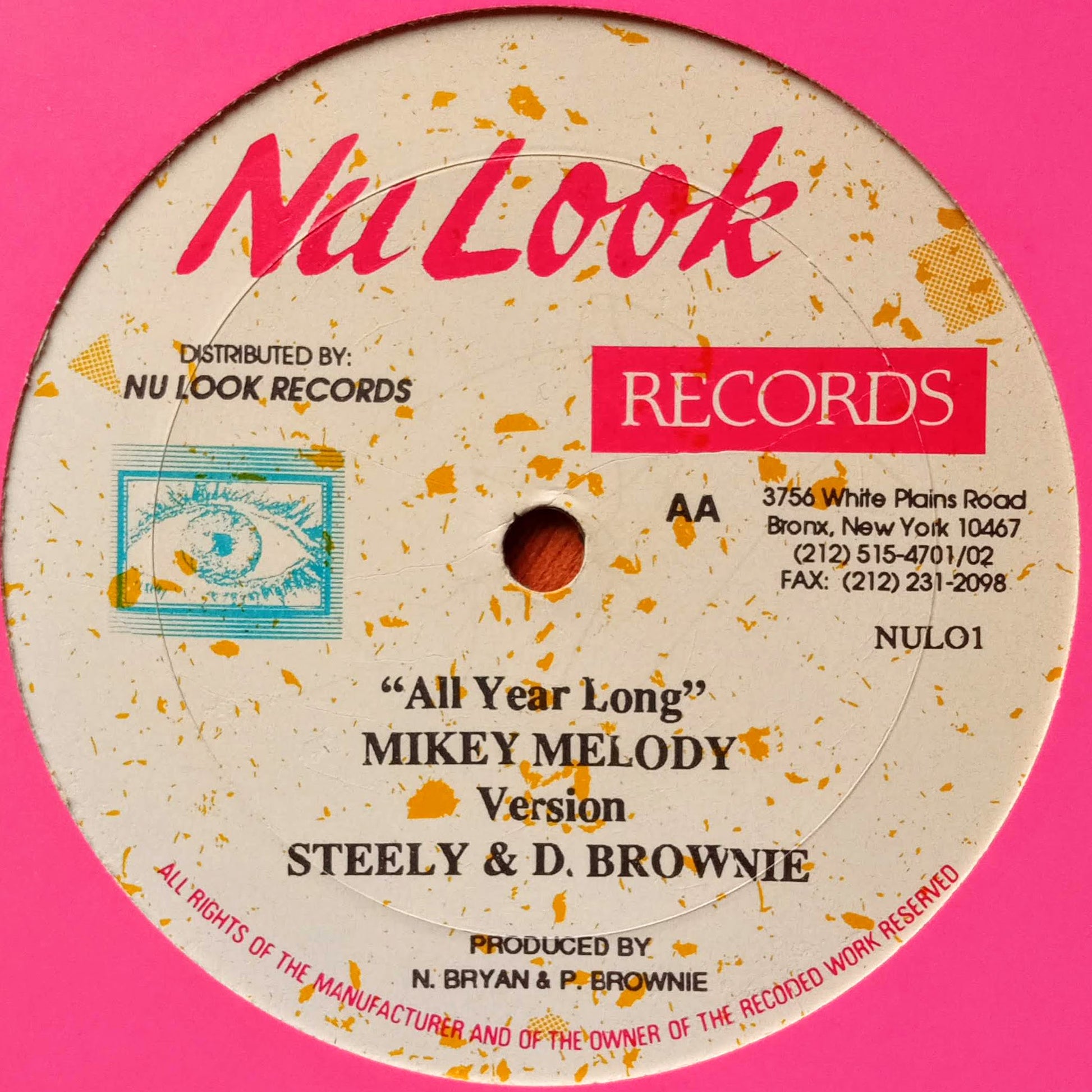 Capleton / Mikey Melody – Girl's Shock - Out / All Year Long b