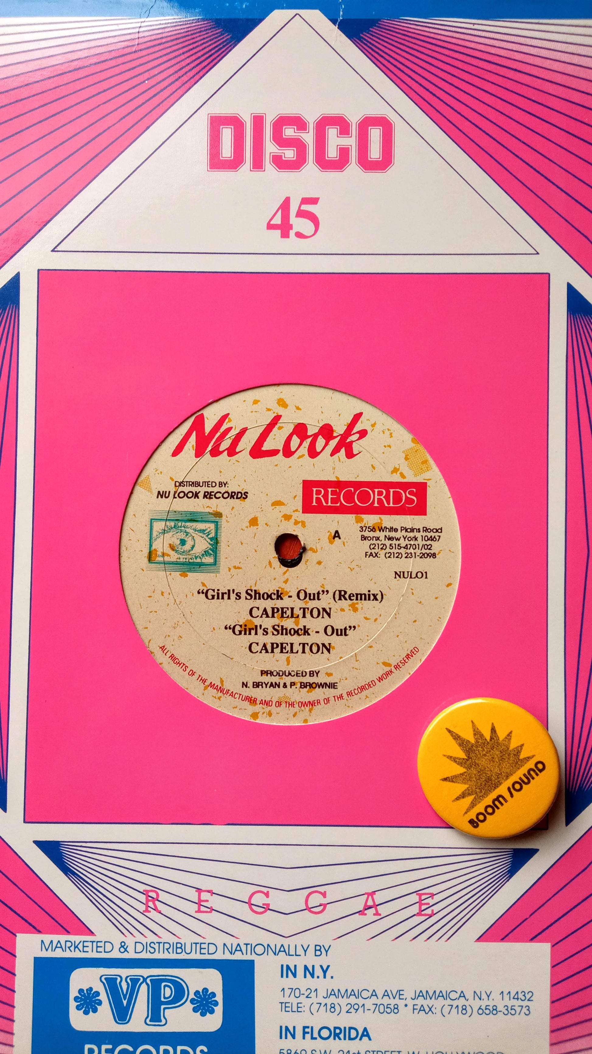 Capleton / Mikey Melody – Girl's Shock - Out / All Year Long c