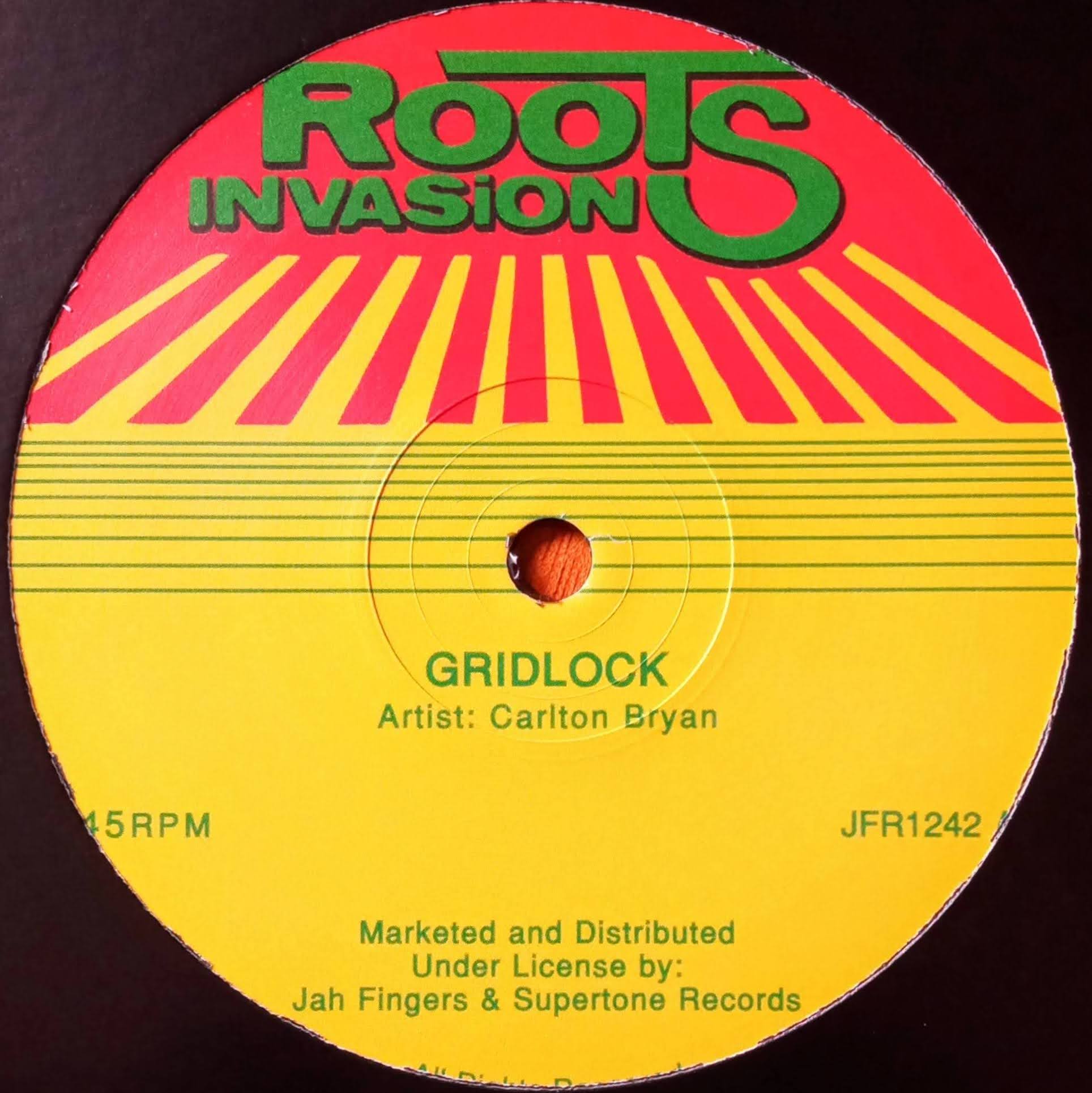 Carlton Bryan – Gridlock / Walking On Sunshine 