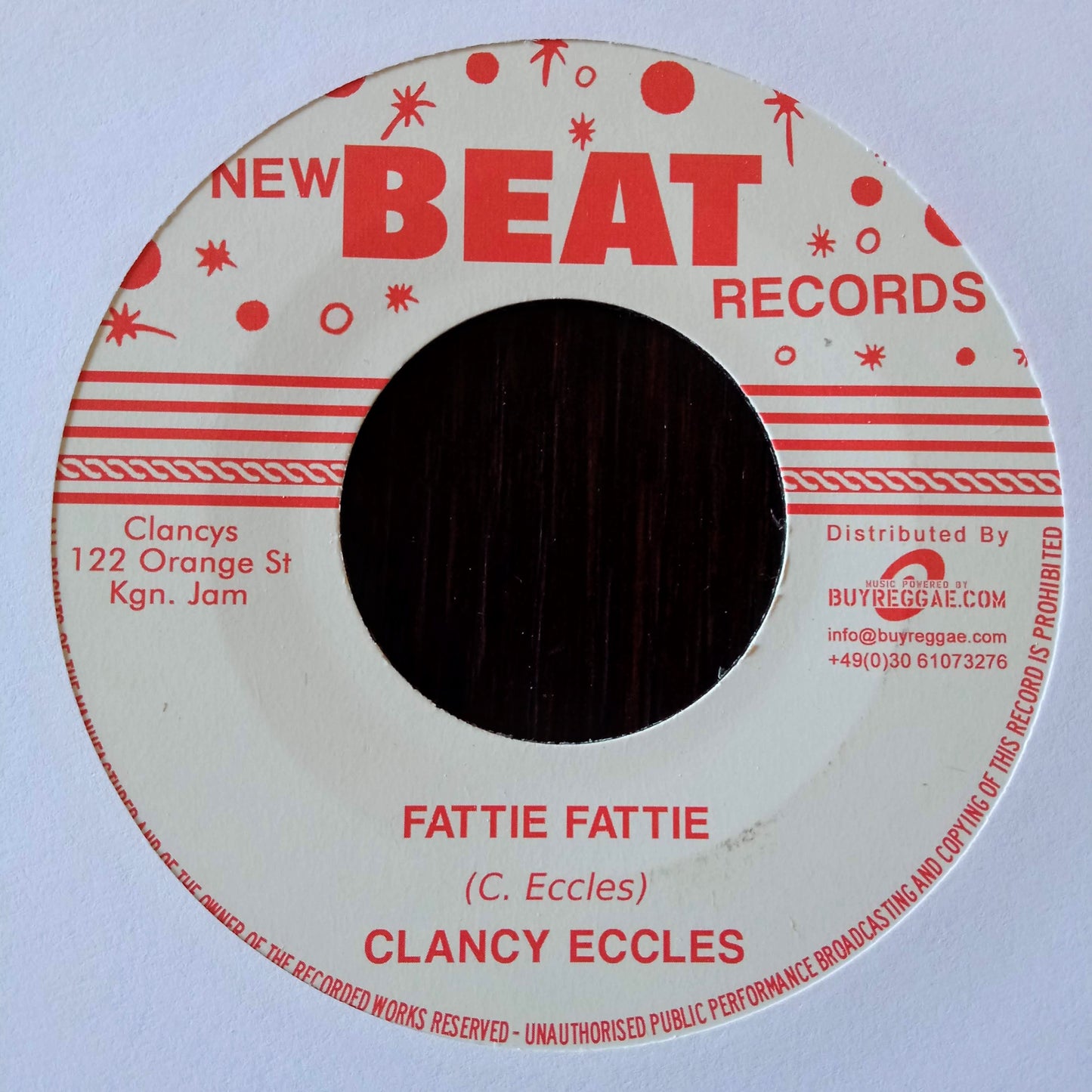 Clancy Eccles - Fattie Fattie