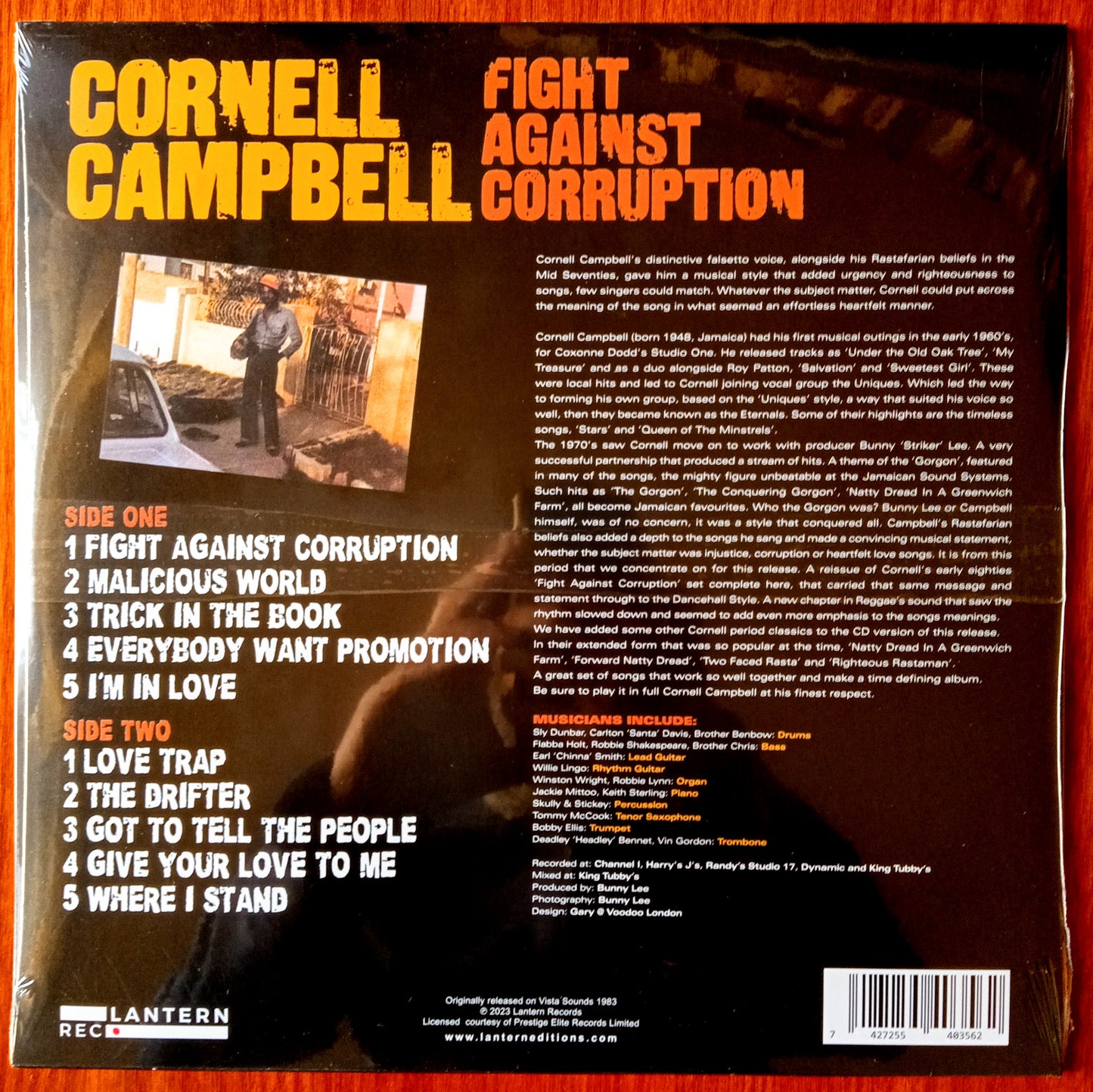 Cornell Campbell – Fight Against Corruption b