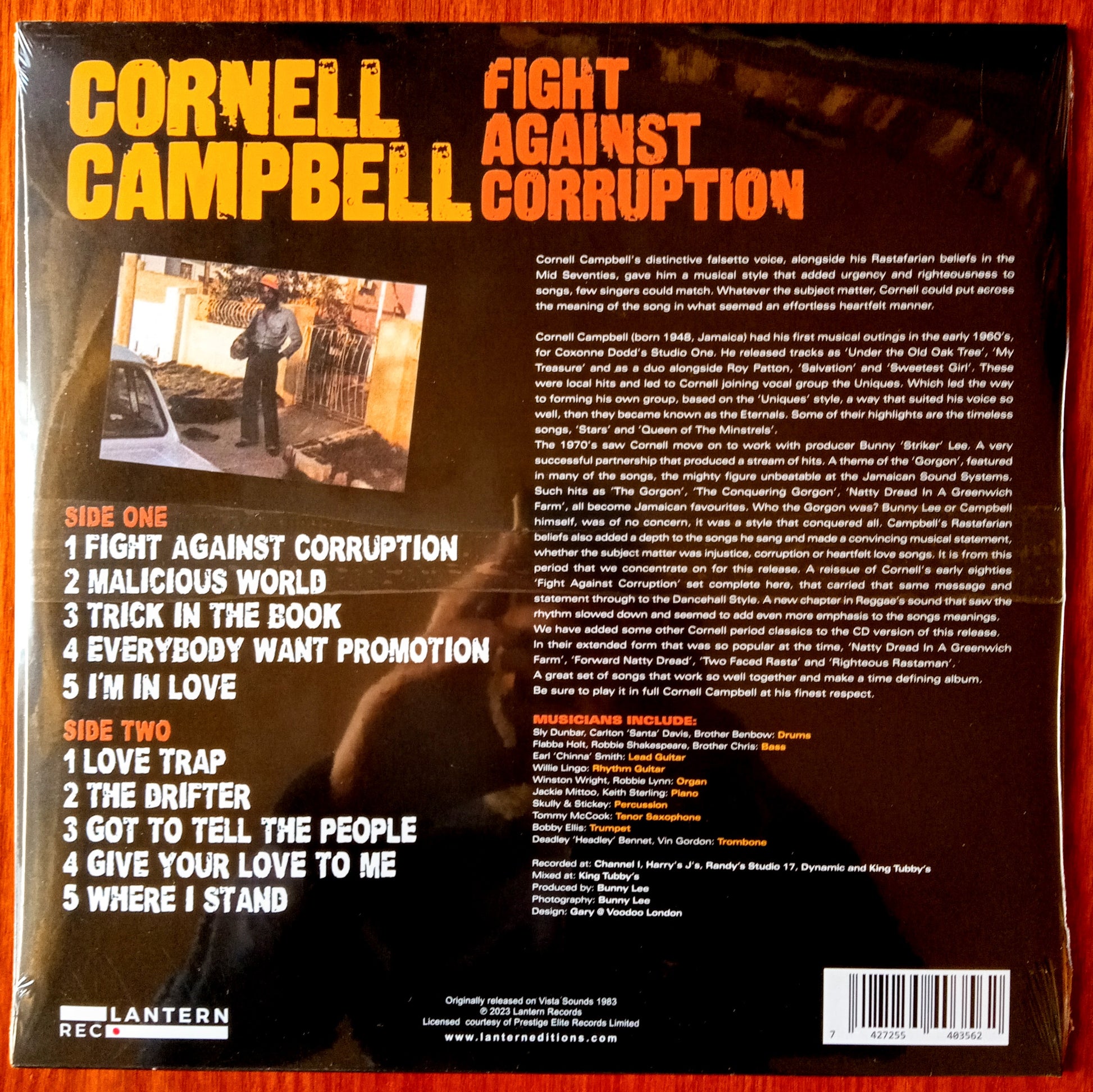 Cornell Campbell – Fight Against Corruption b