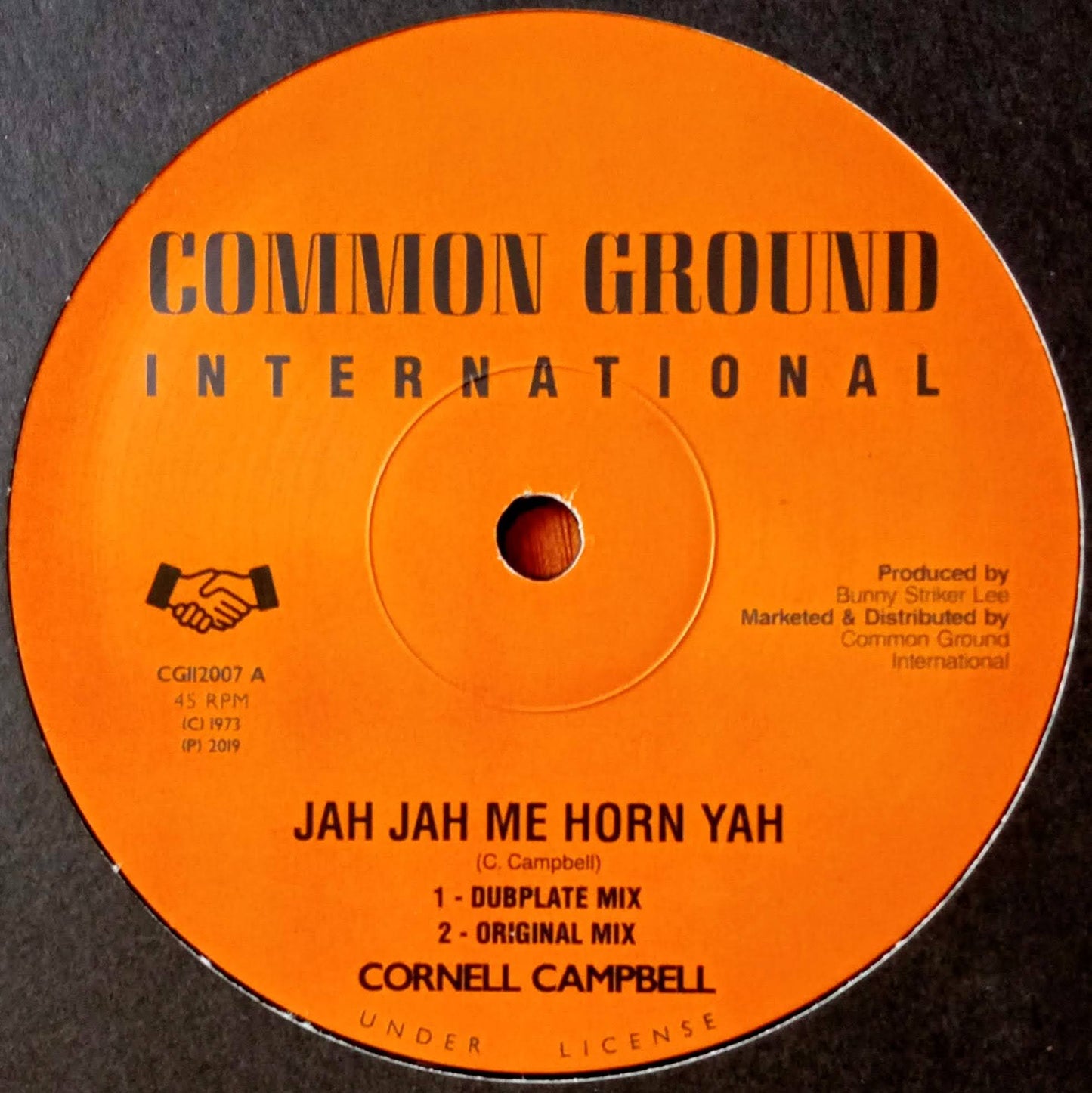 Cornell Campbell – Jah Jah Me Horn Yah 
