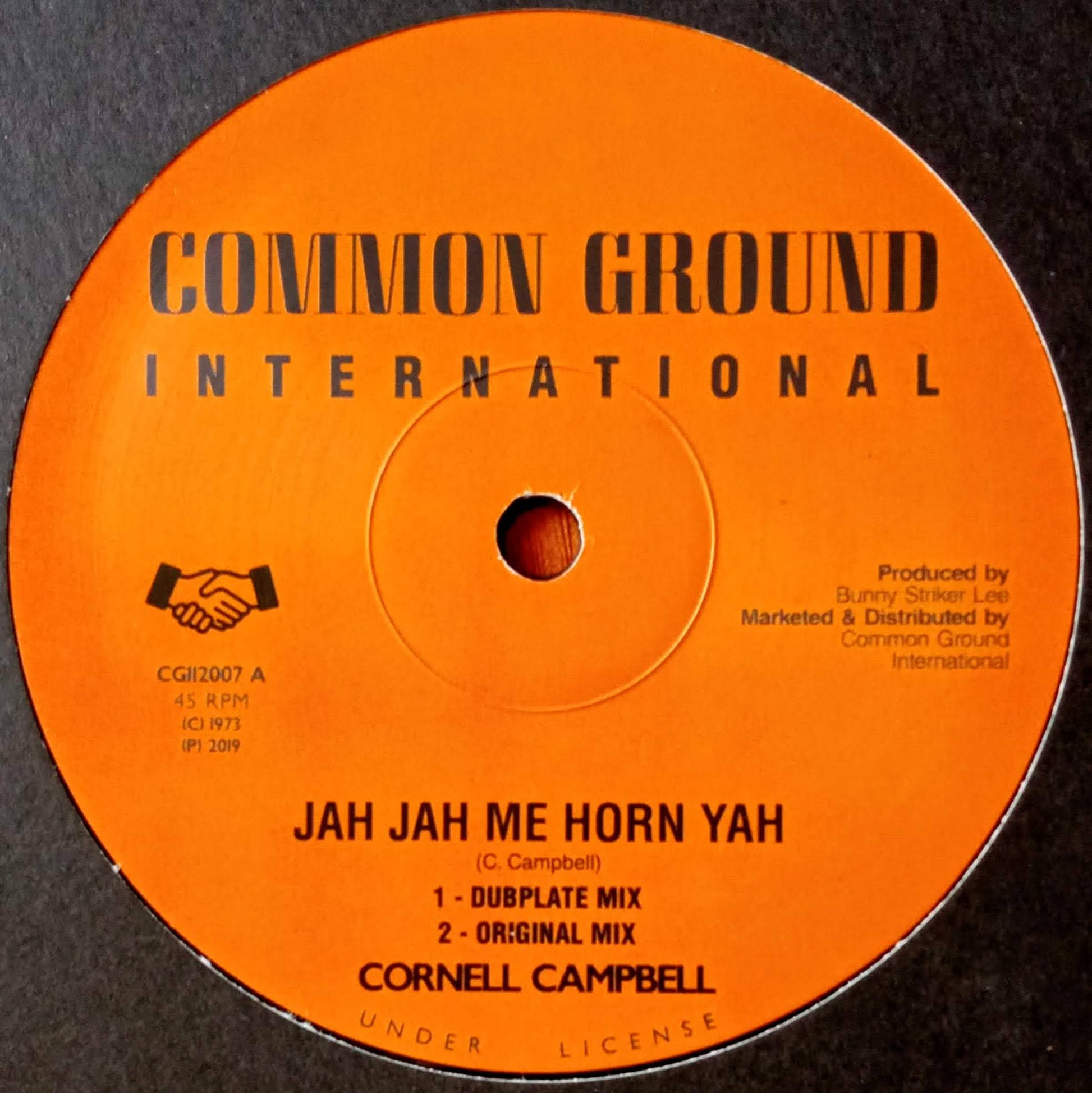 Cornell Campbell – Jah Jah Me Horn Yah 
