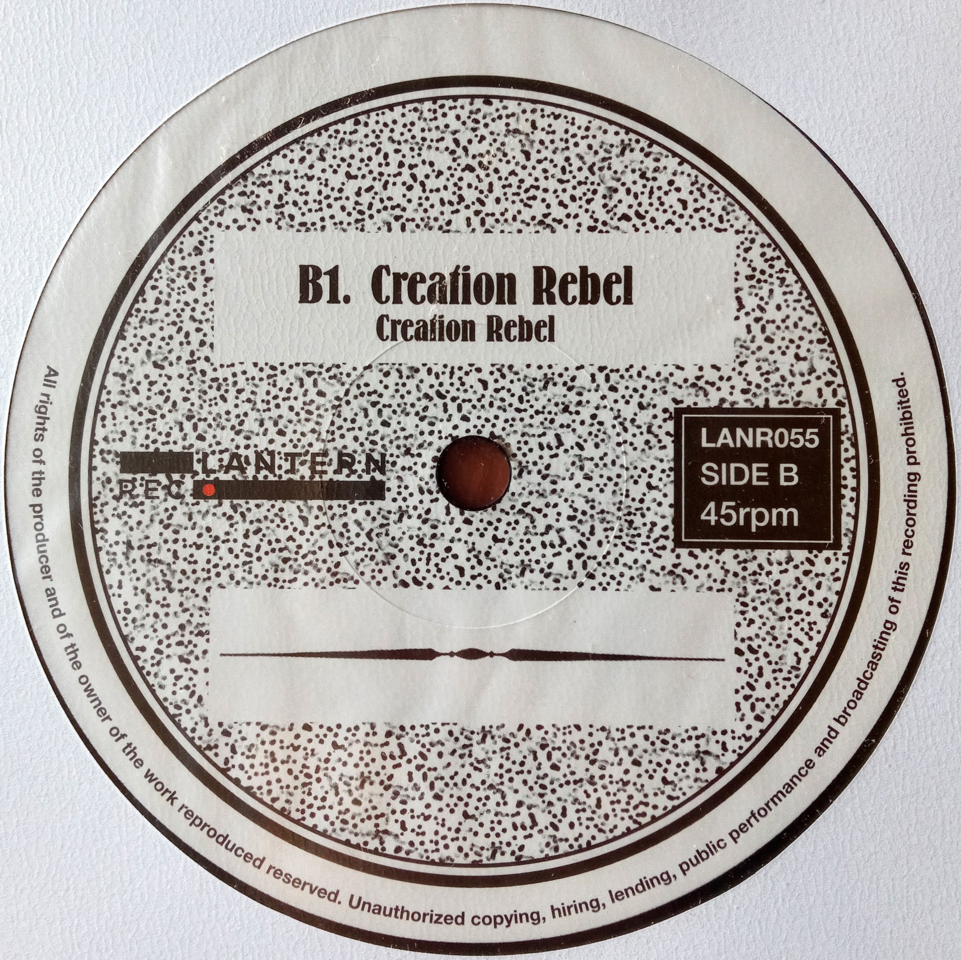 Creation Rebel / Independent Man b