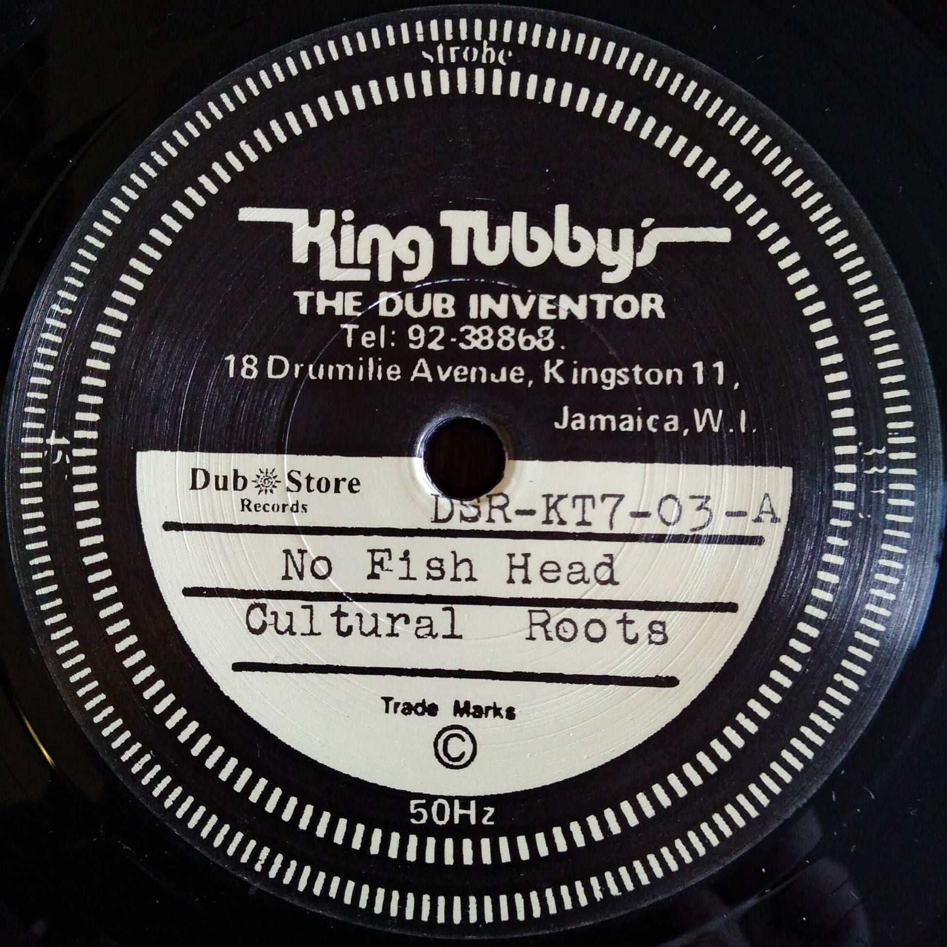 Cultural Roots - No Fish Head / King Tubby 