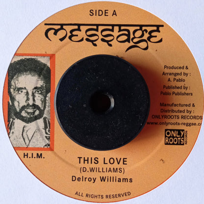 Delroy Williams – This Love 