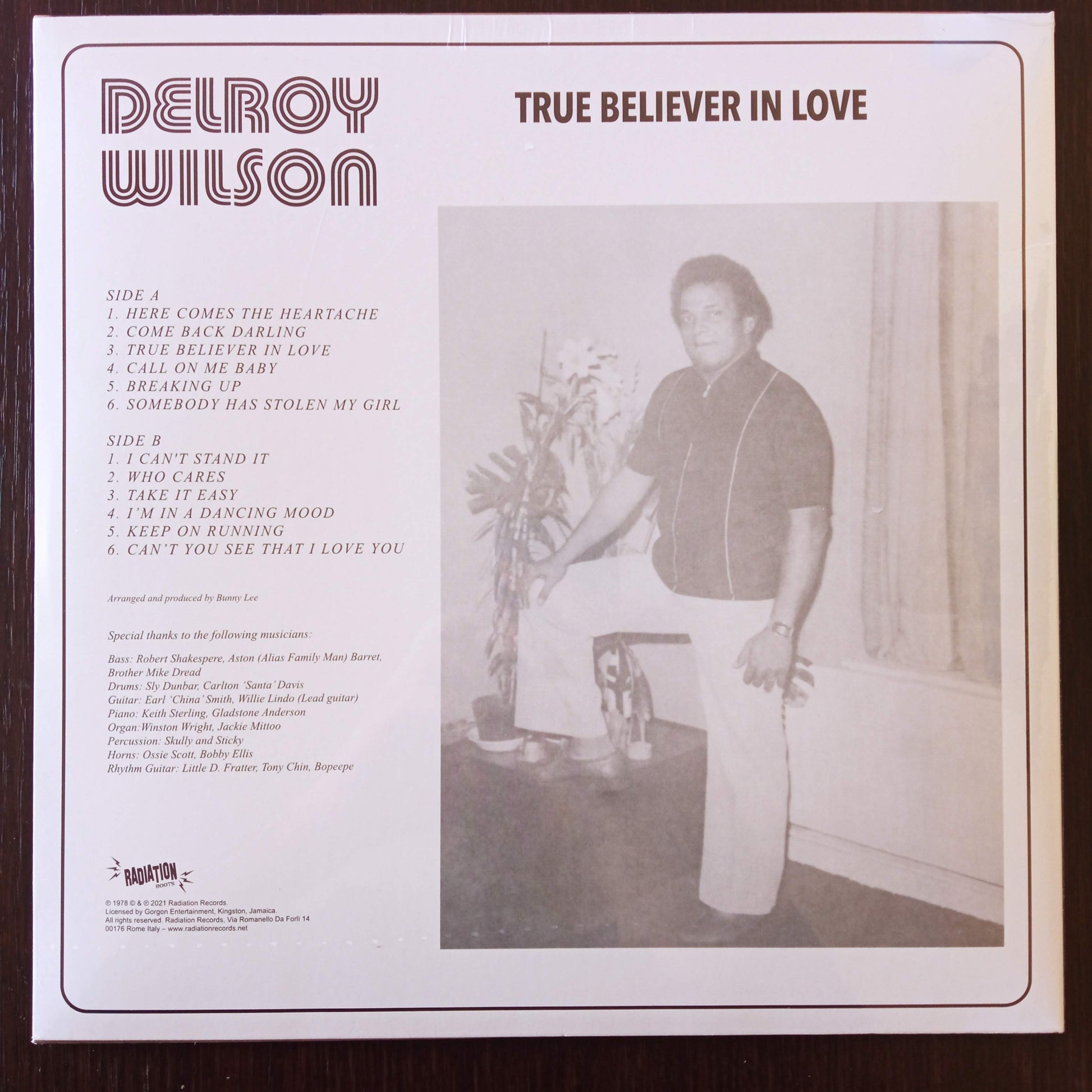 Delroy Wilson – True Believer In Love B