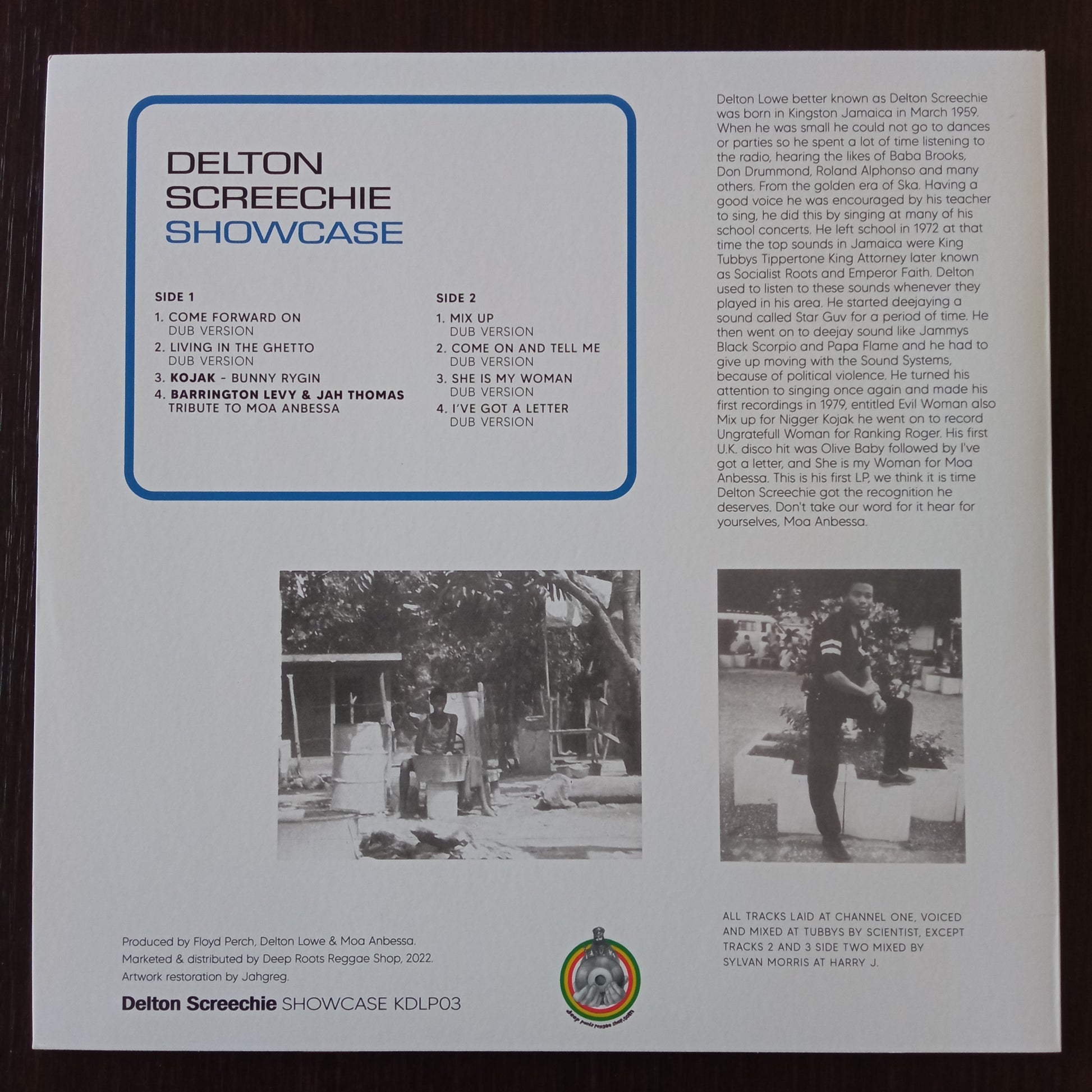 Delton Screechie - Living In The Ghetto b