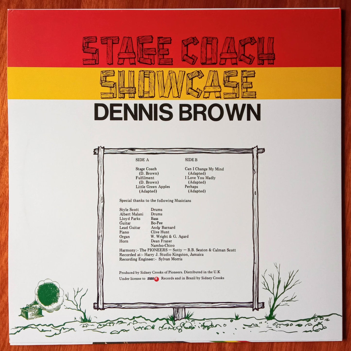 Dennis Brown – Stage Coach Showcase b