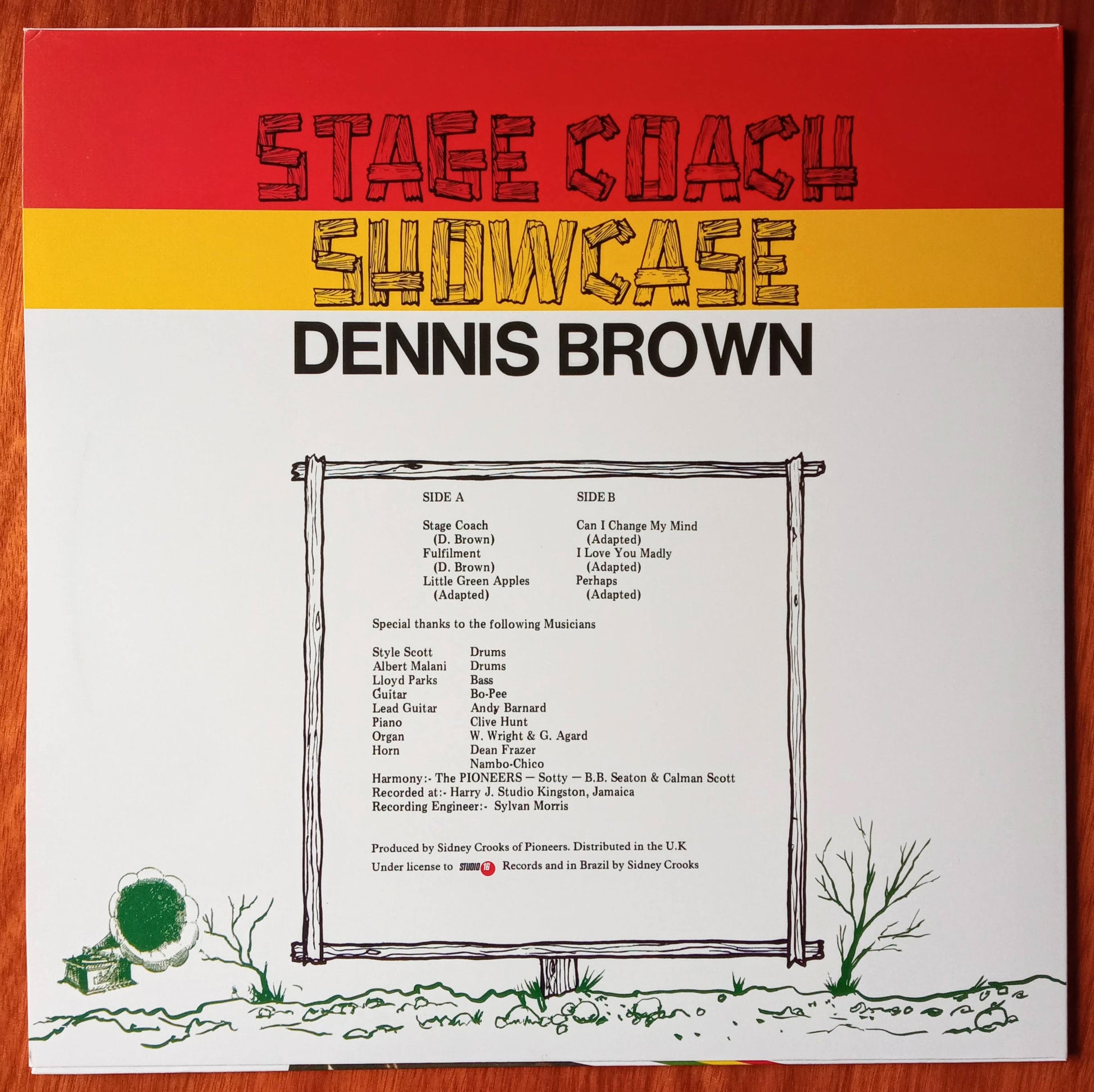 Dennis Brown – Stage Coach Showcase b