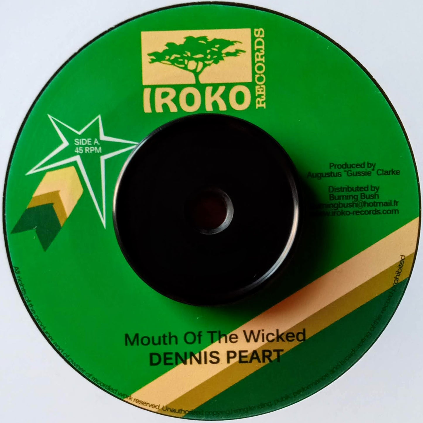 Dennis Peart / Simplicity People – Mouth Of The Wicked 