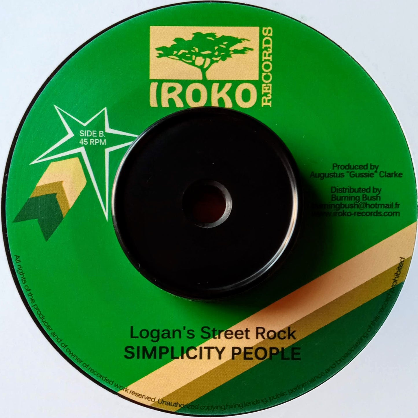 Dennis Peart / Simplicity People – Mouth Of The Wicked  b