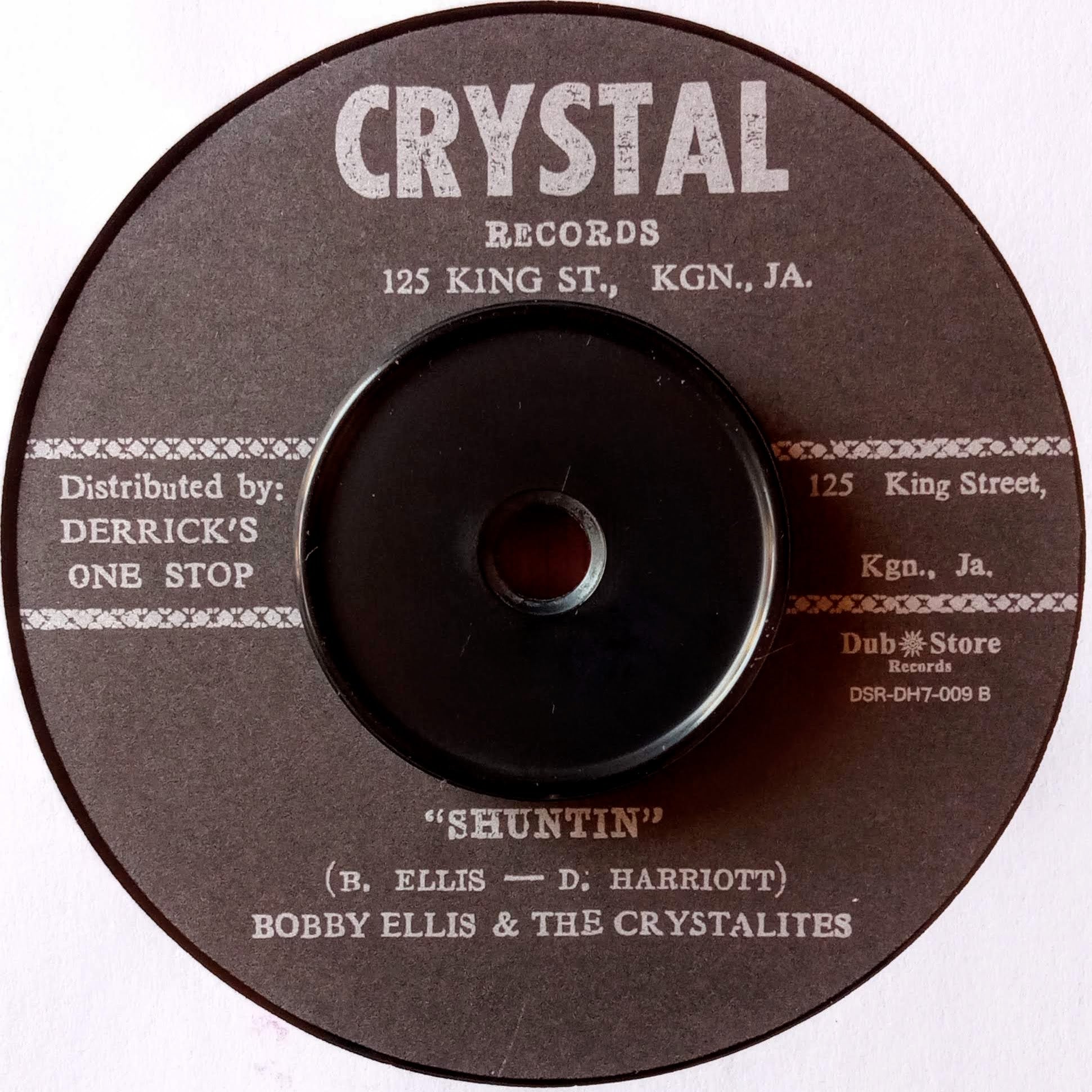 Derrick Harriott / Bobby Ellis + The Crystalites – Do I Worry b