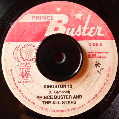Derrick Morgan / Prince Buster In My Heart / Kingston 13 b
