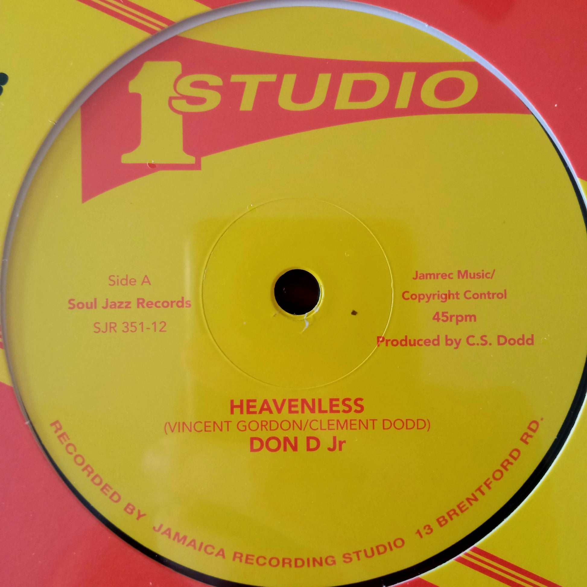 Don D Jr / Jackie Mittoo, Earl Walker + Pablove Black – Heavenless 