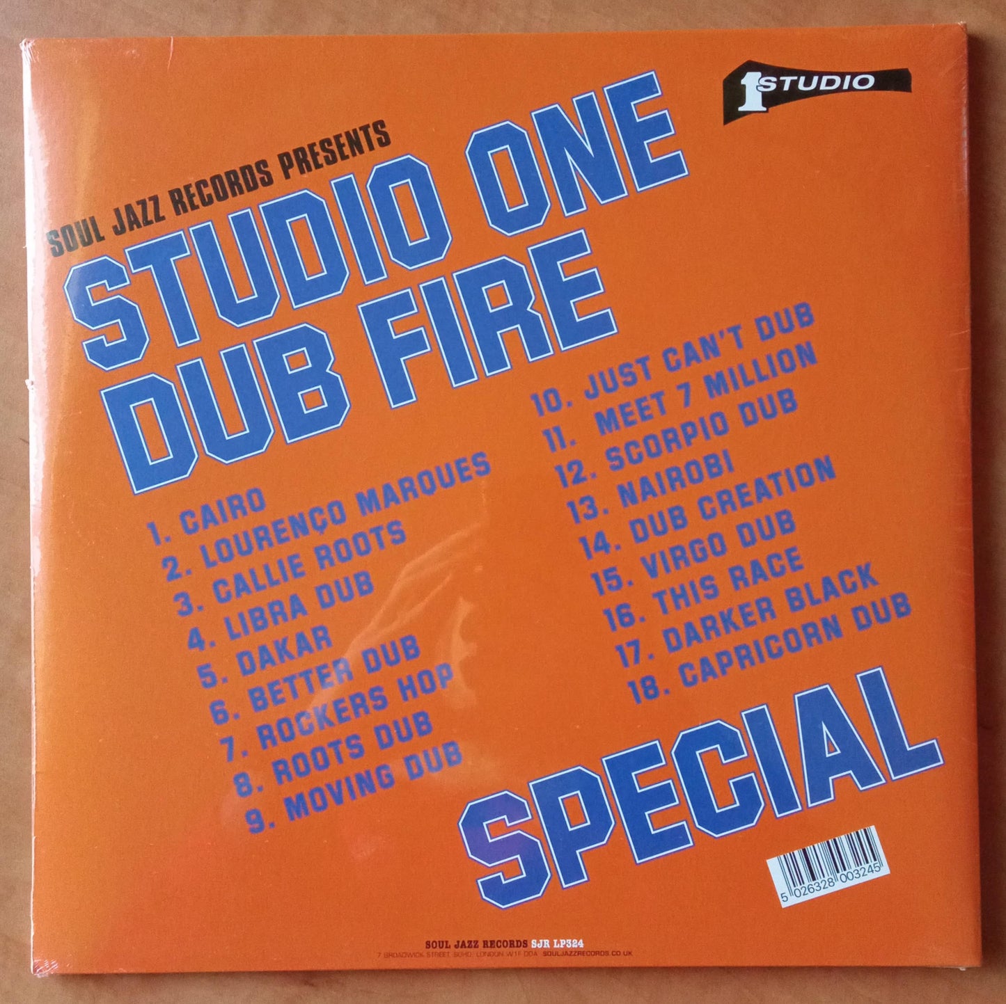 Dub Specialist – Studio One Dub Fire Special b