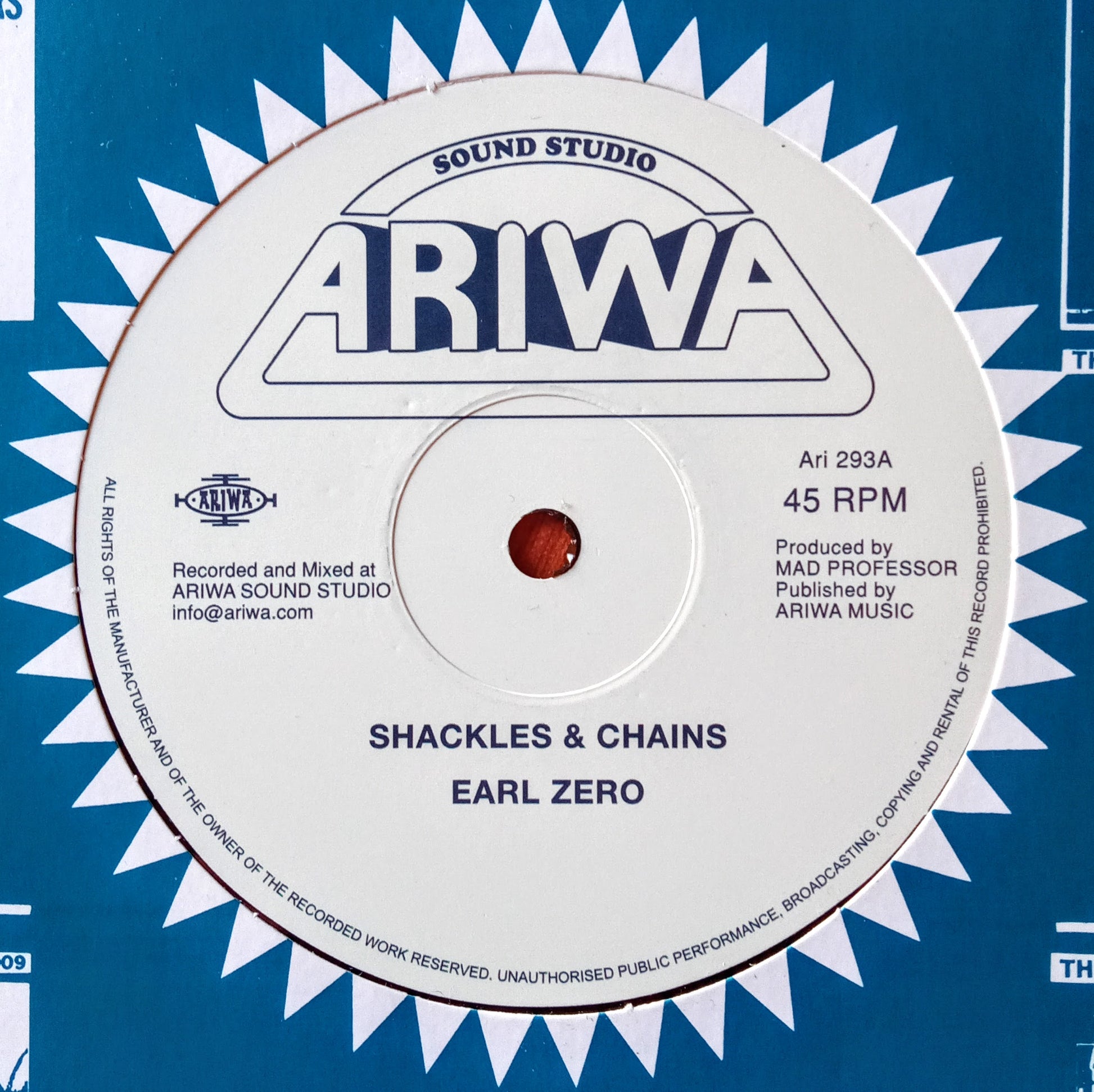 Earl Zero / Mad Professor – Shackle And Chains / Catalyst Effect 