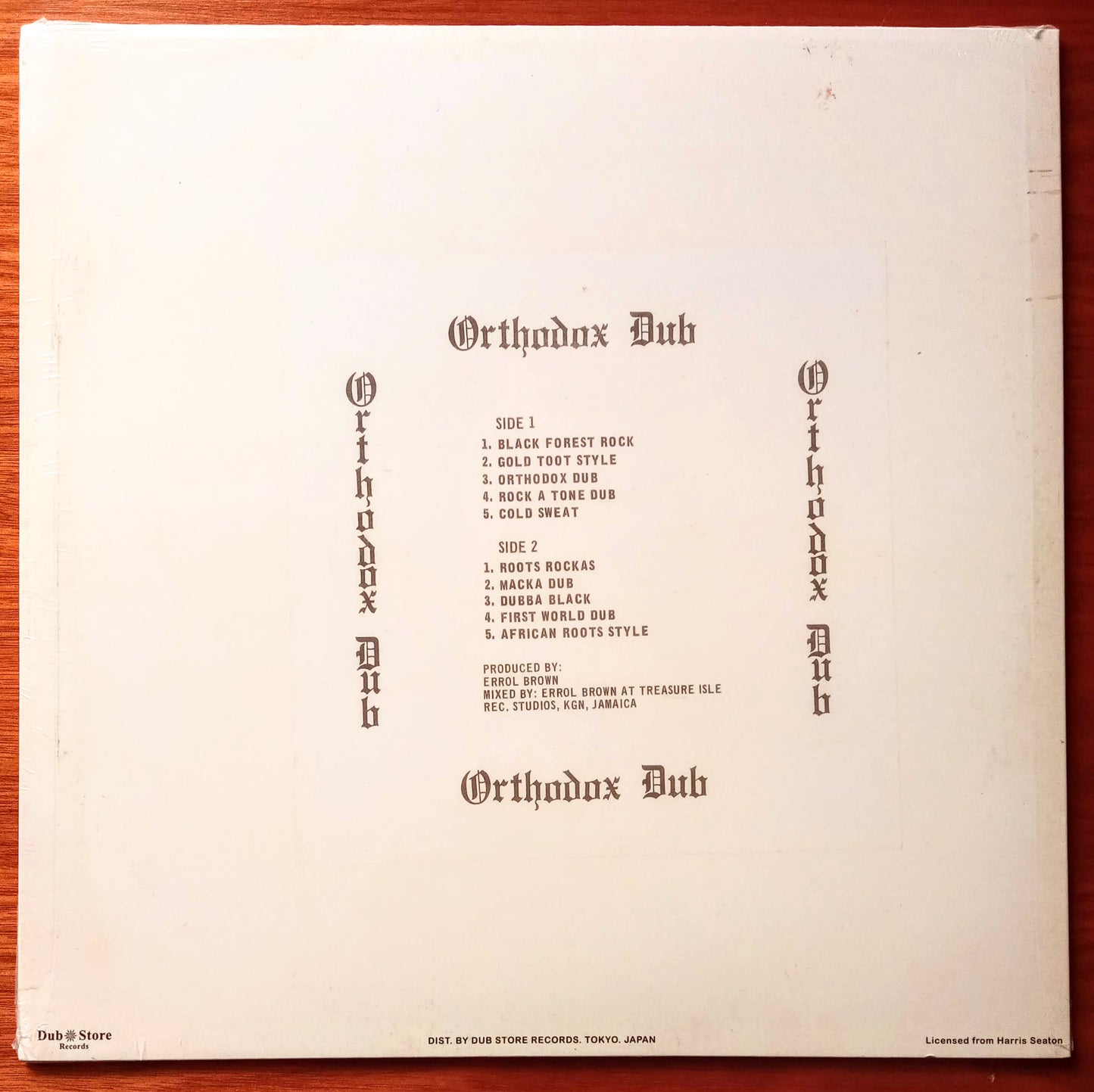 Errol Brown – Orthodox Dub b