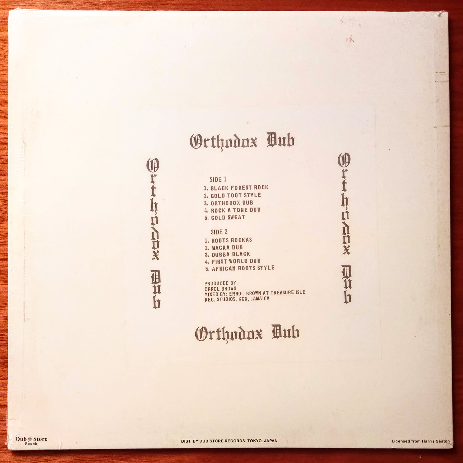 Errol Brown – Orthodox Dub b