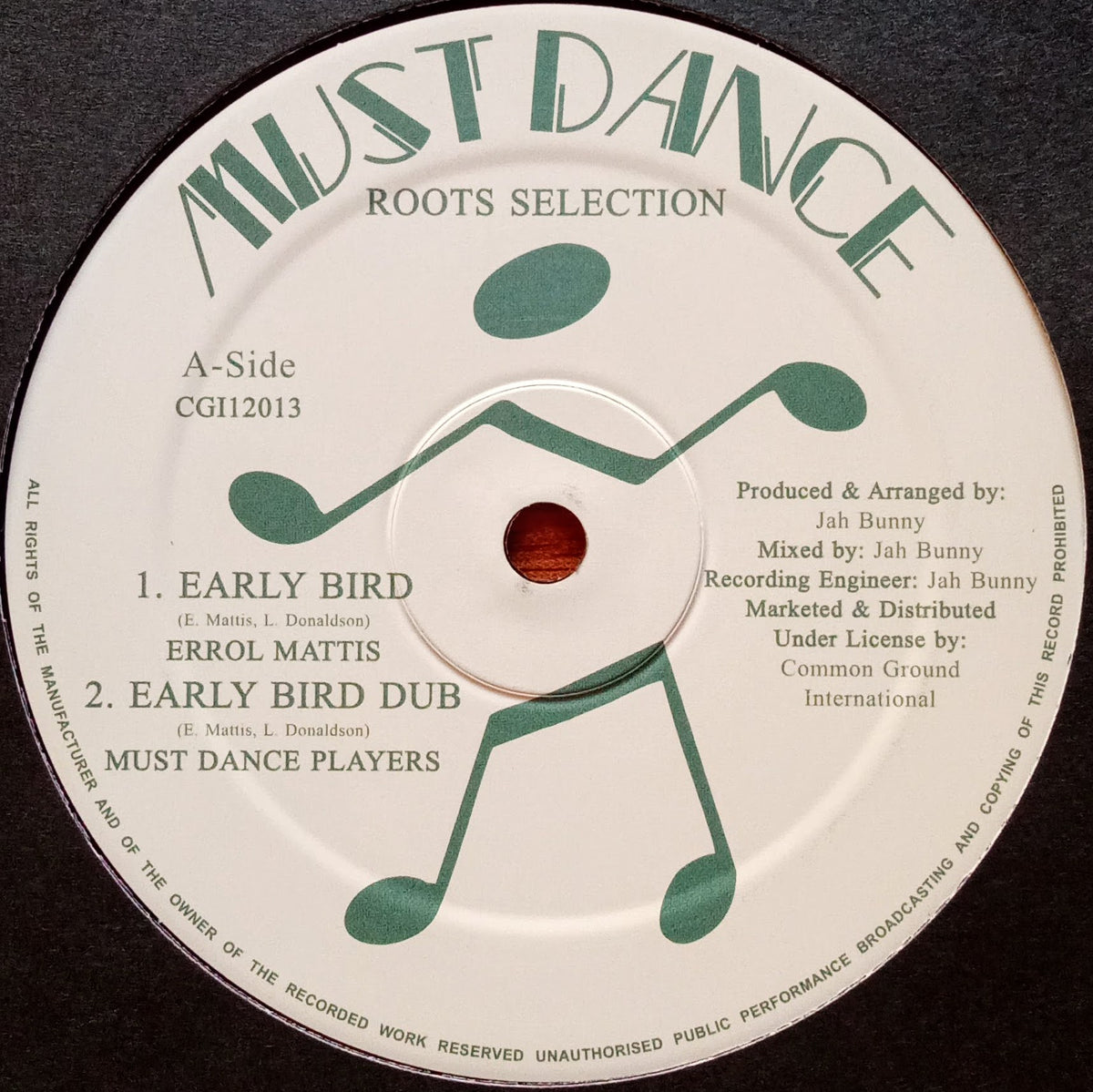 Errol Mattis / Errol Bellot – Early Bird / Rootsman 
