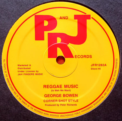 George Bowen – Reggae Music 