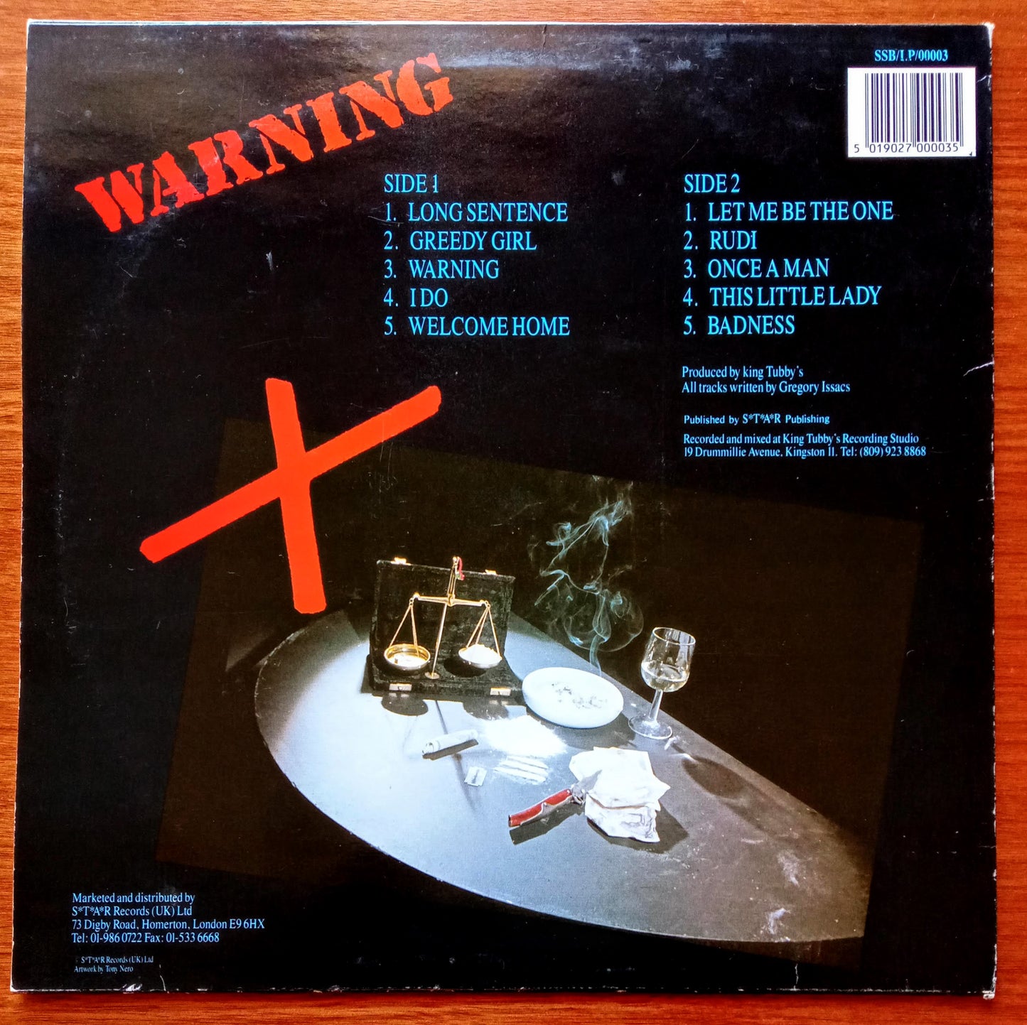 Gregory Isaacs – Warning b