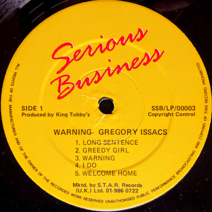 Gregory Isaacs – Warning c