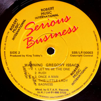 Gregory Isaacs – Warning d