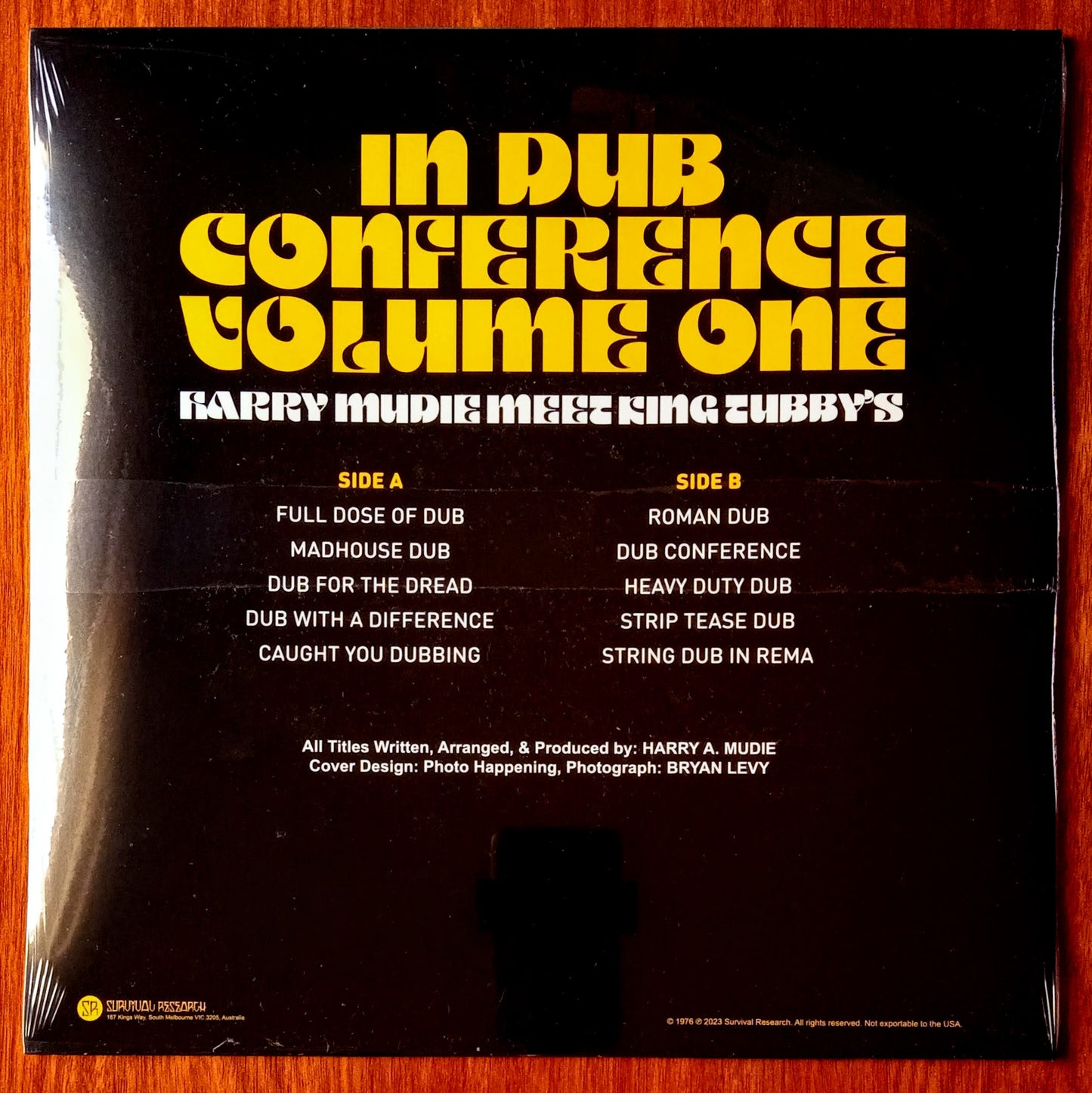 Harry Mudie Meet King Tubby's – In Dub Conference Volume One b